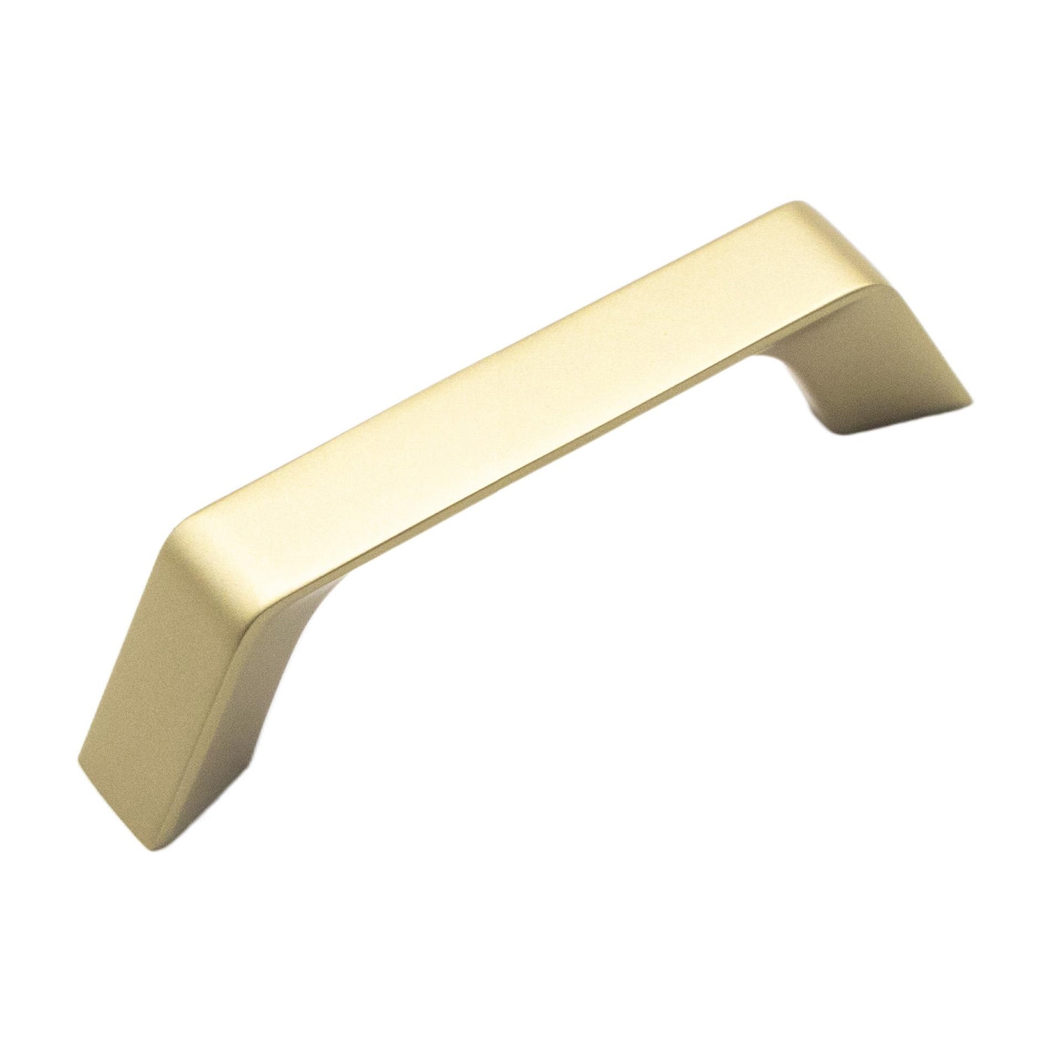 Hickory Hardware Heritage Designs Prism 3-in , 76mm Center to Center Brushed Golden Brass Arch Handle Drawer Pull 10 -Pack #R080331BBX-10G