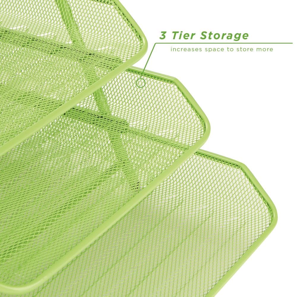 Mind Reader 3TPAPER-GRN Desktop-Organizers - View #5