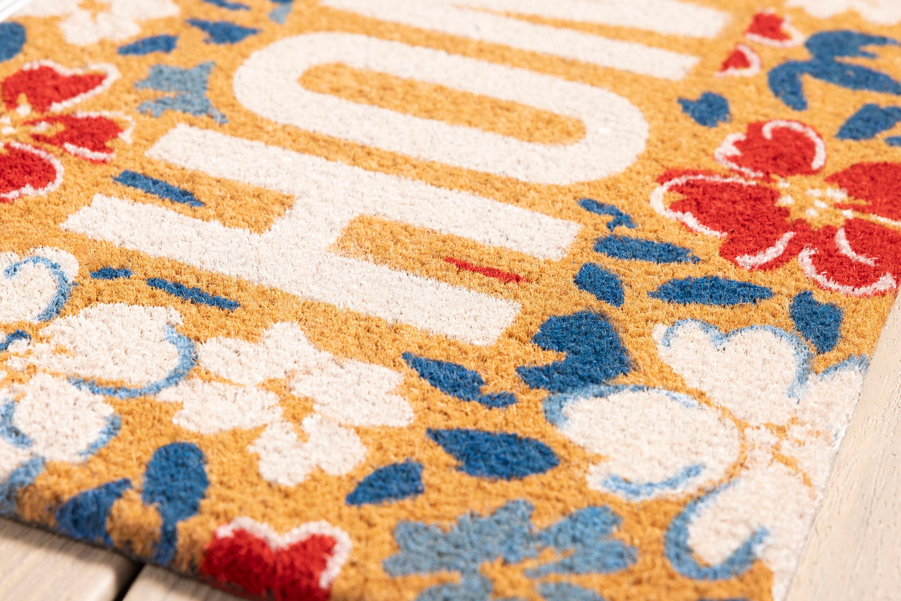 Style Selections WG-Q225-HOME FLRL Mats-Cat - View #2