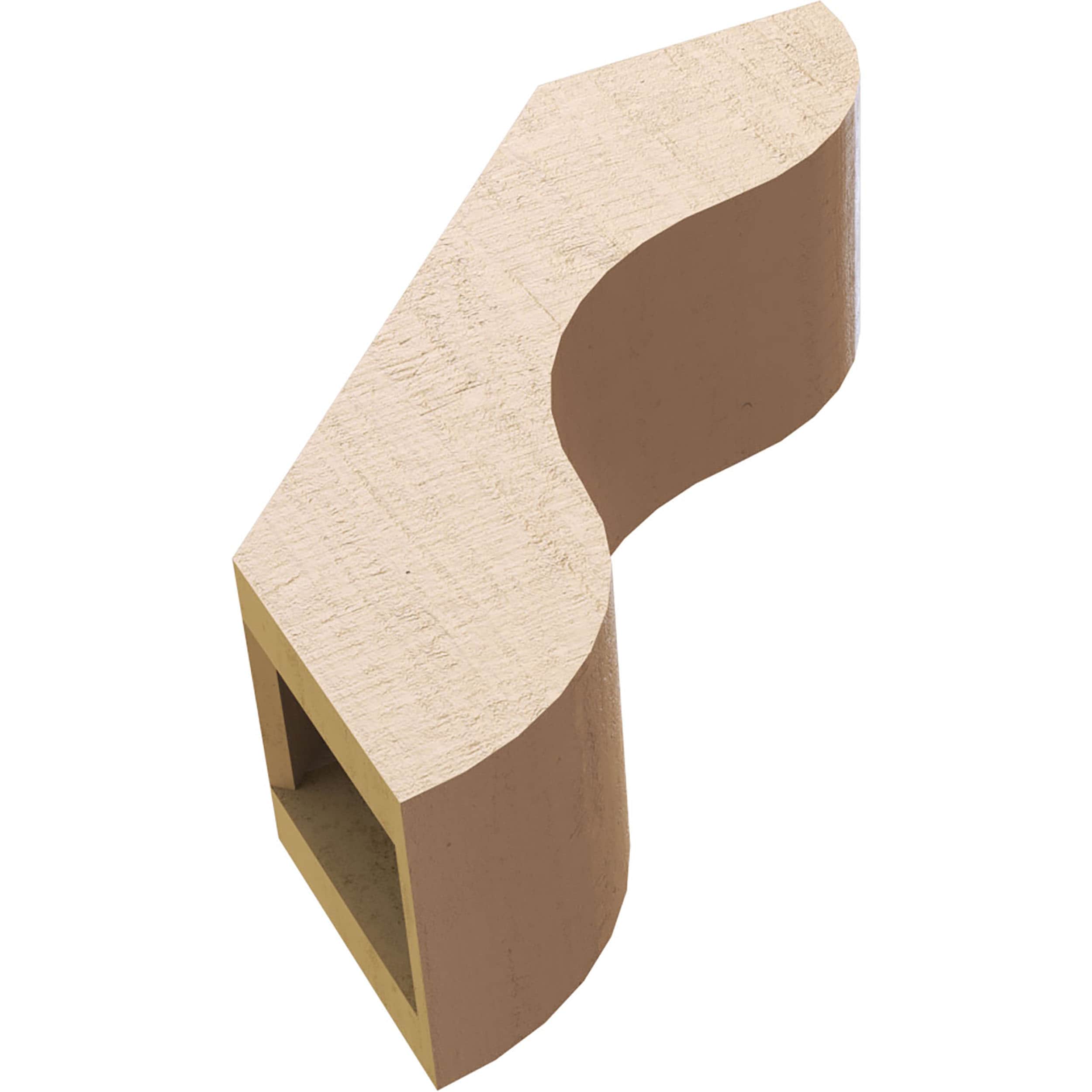 Ekena Millwork BRCUR05X14X14CARRCPR braces - View #13