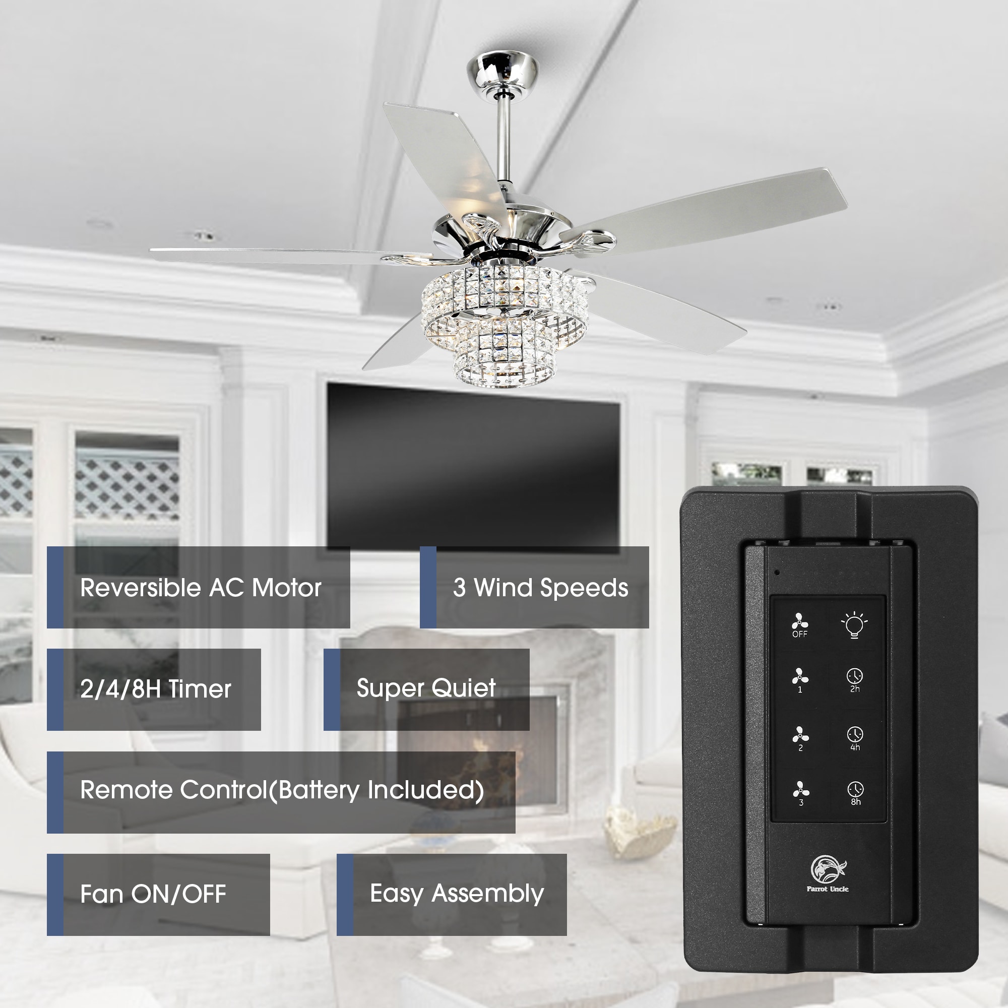 Parrot Uncle F6215110V Ceiling-Fans - View #5