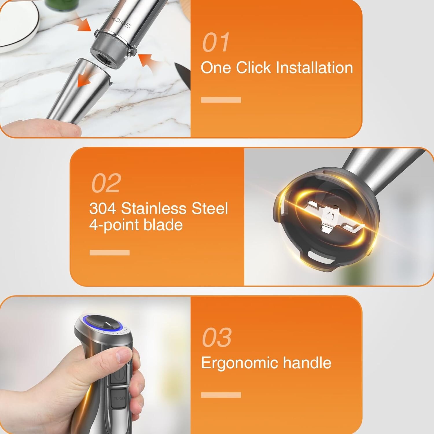 Nordic Hygge HABL1066B Immersion-Blenders - View #3