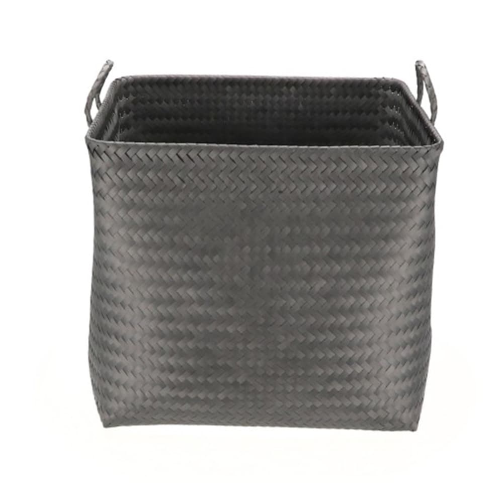 Origin 21 Polyethylene Baskets (17-in W x 18-in H x 20-in D) Black ...