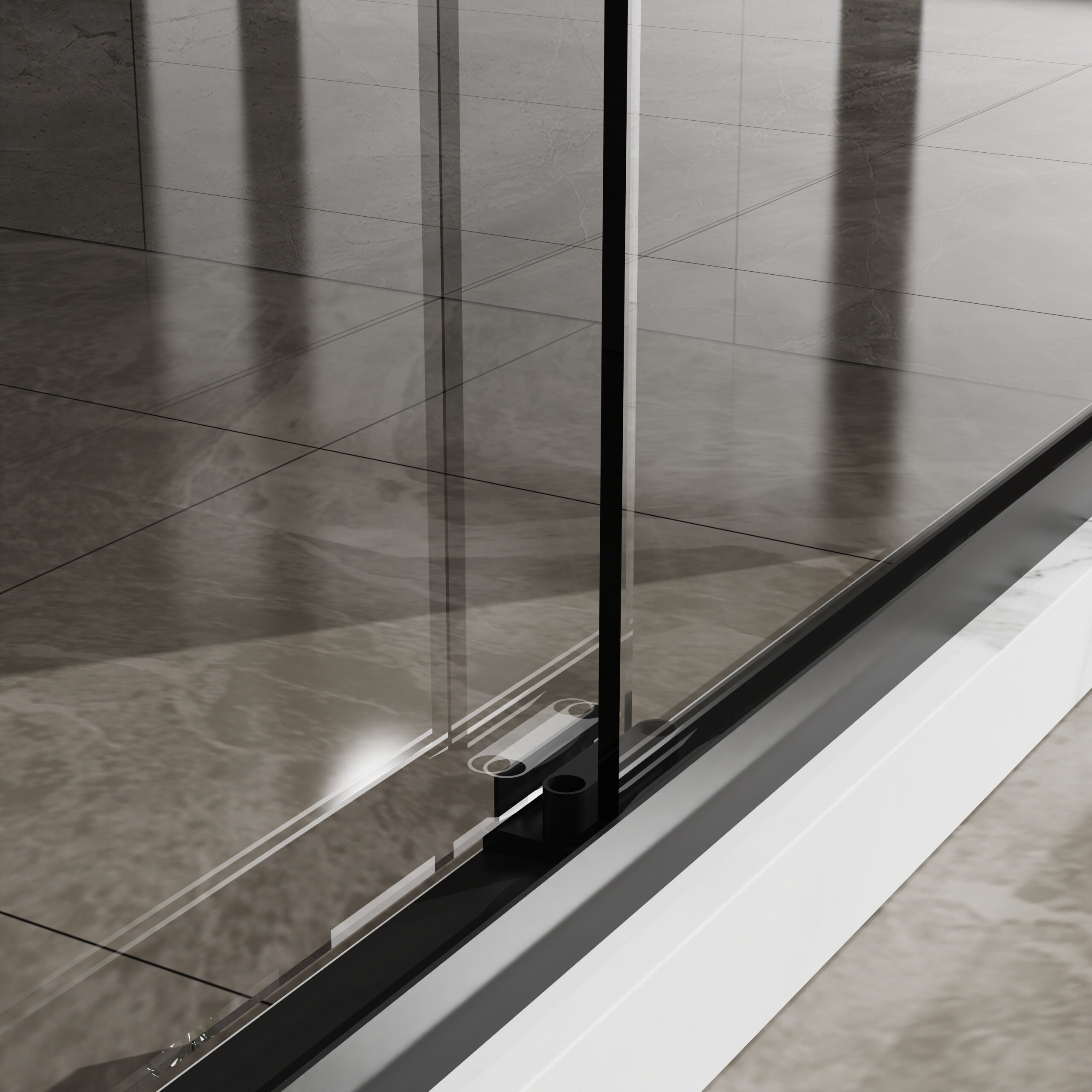Misty Moon LW0406-GY-LYM-2 Shower-Doors - View #8