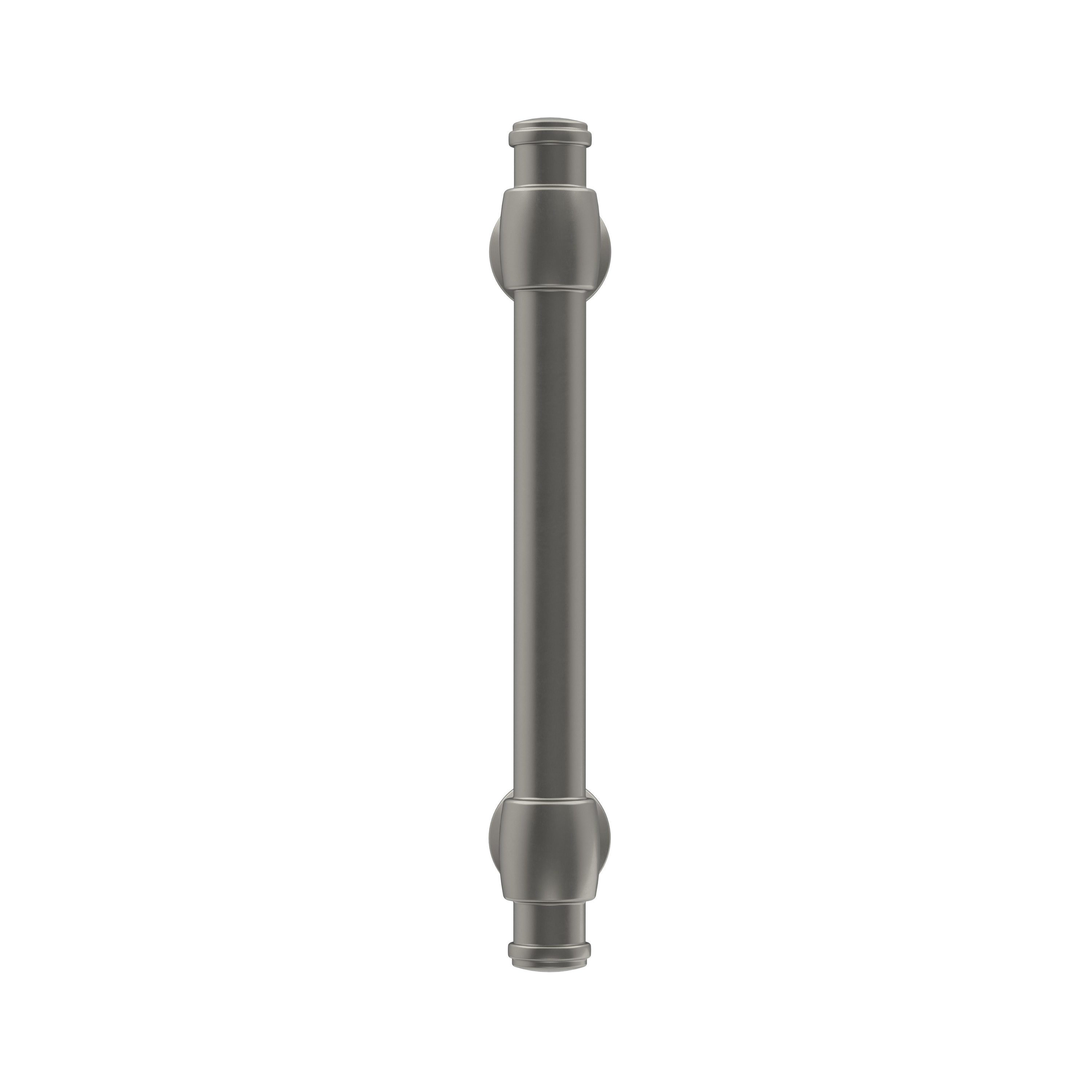 Satin Nickel Brushed Traditional Cabinet Pull with Mounting Hardware