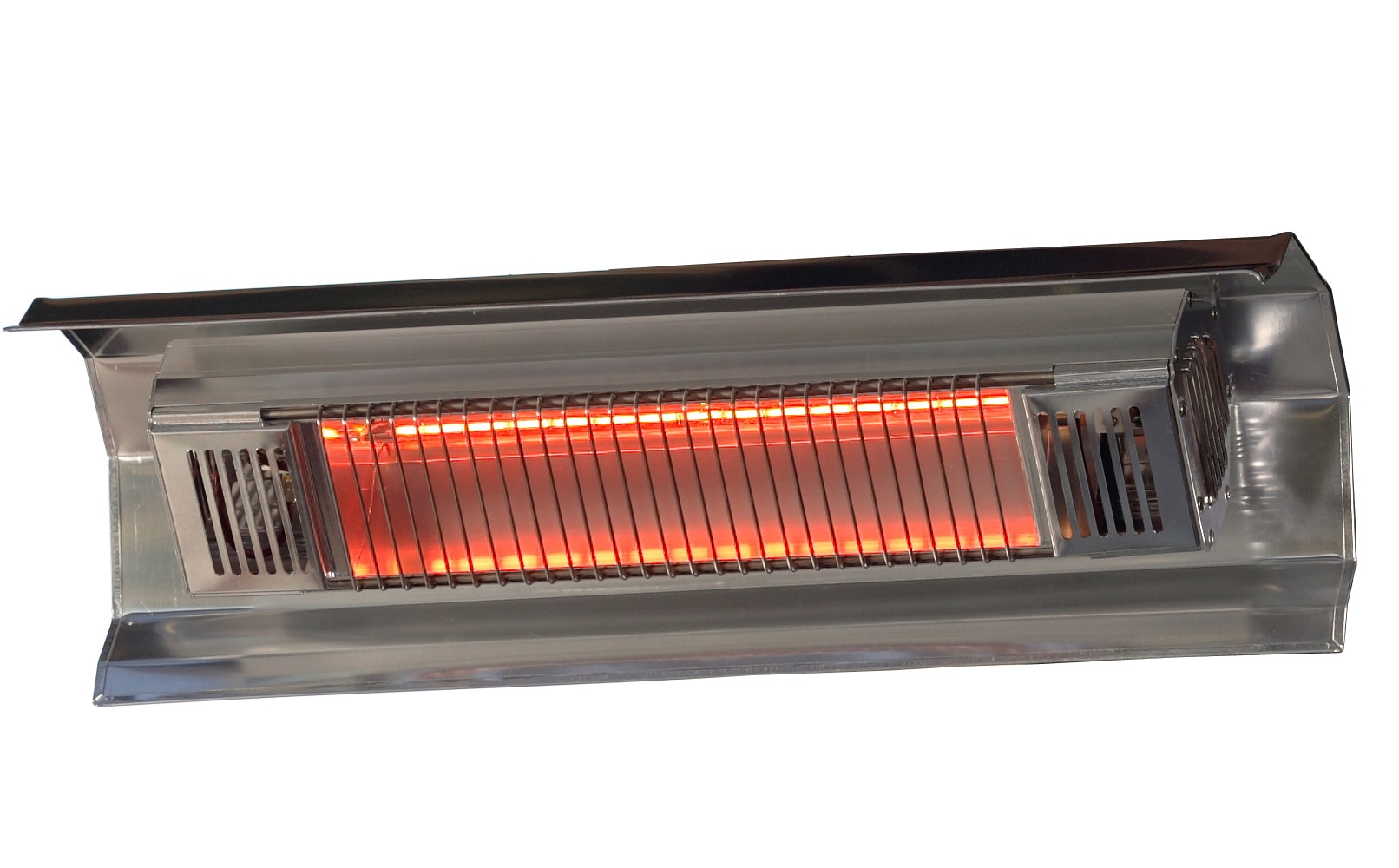 Well Traveled Living 02110 5118 -BTU 110 -Volt Silver Stainless steel Electric Patio Heater