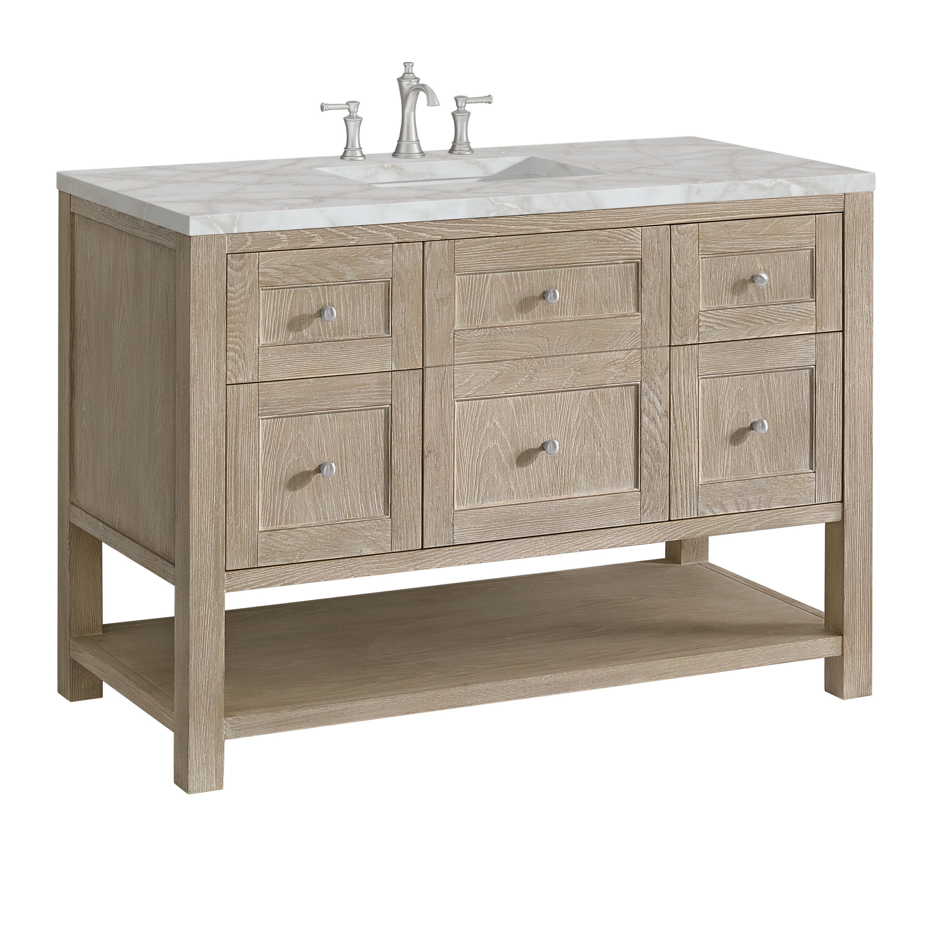 James Martin Vanities 330-V48-WWO-3VSL Bath-Vanity-Combo - View #6