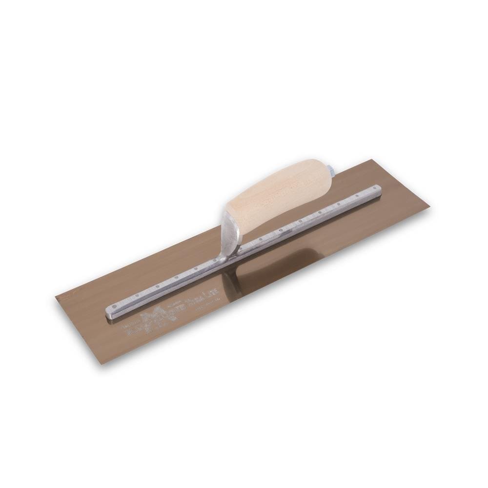 Marshalltown MXS67GS 16-Inches x 4.5-Inches Stainless steel Finishing Concrete Trowel