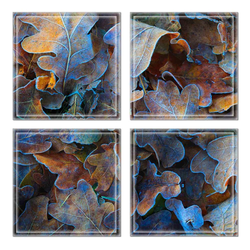 Instant Mosaic 5560103 Upscale Designs 32-Pack Multicolor 6-in x 6-in Glossy Glass Random Wall Tile