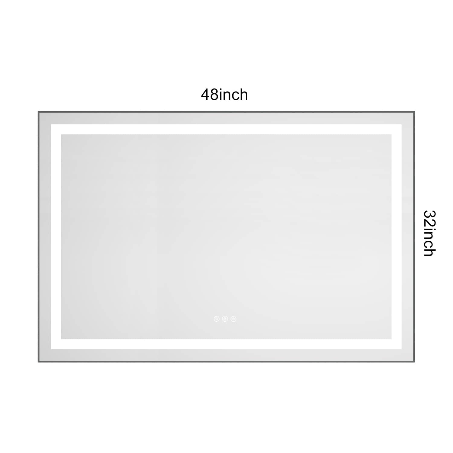 Lirago FXL20610-607B19 Framed-Bath-Mirrors - View #4