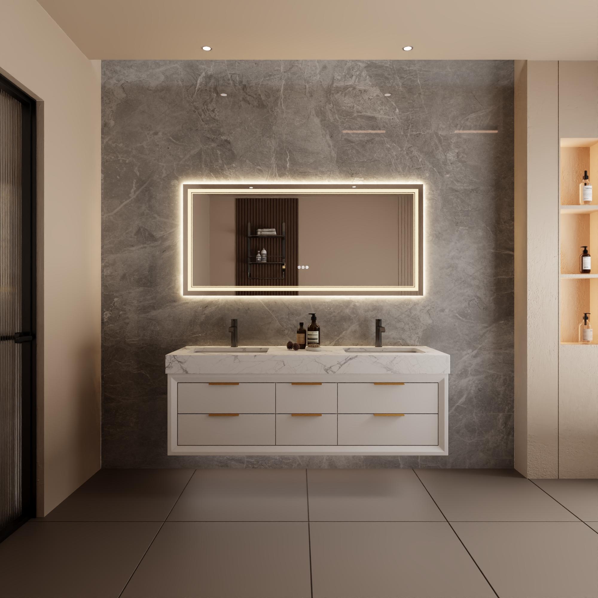 Bayfeve BFKF-3036D4-MIR Framed-Bath-Mirrors - View #18
