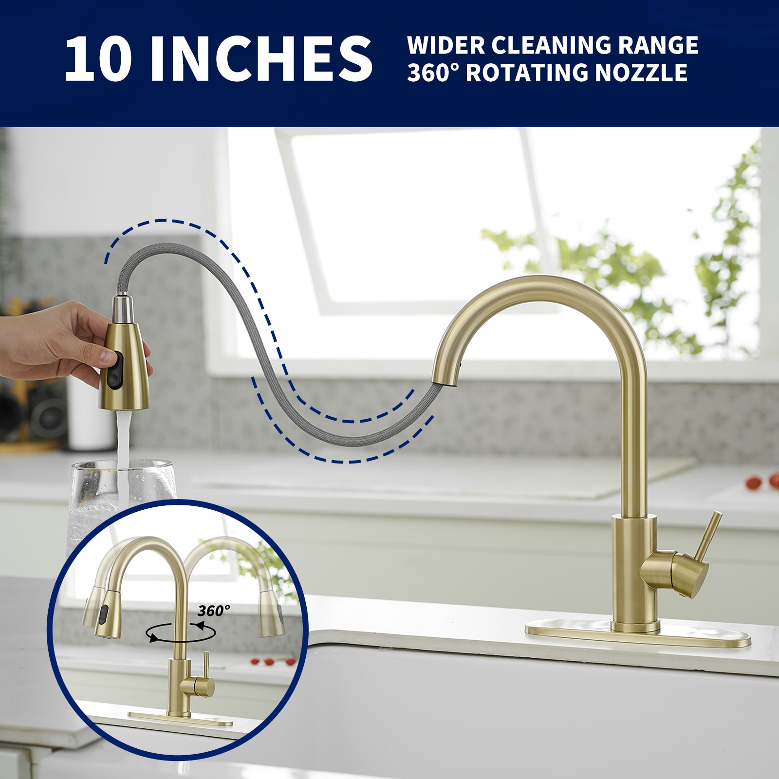 BWE A-94034-BG Kitchen-Faucets - View #3