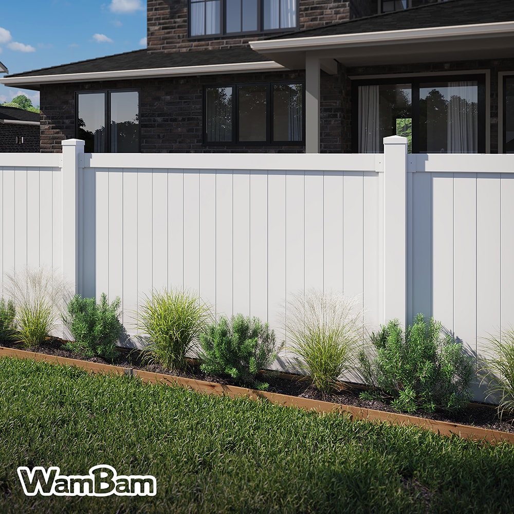 WamBam Fence BL19105 Vinyl-Fence-Panels - View #2