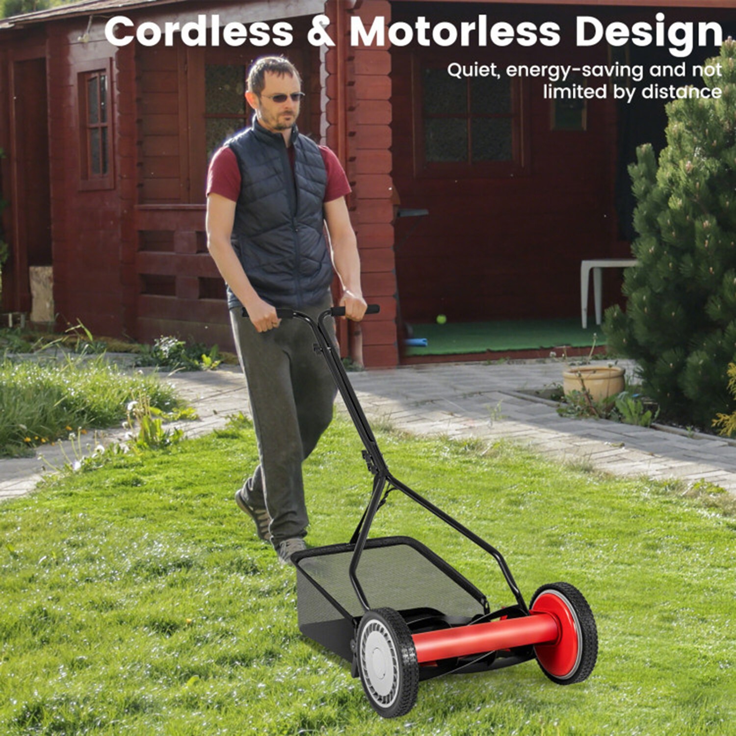 Mondawe MO-GT313RE3P Push-Mower-Reel - View #3