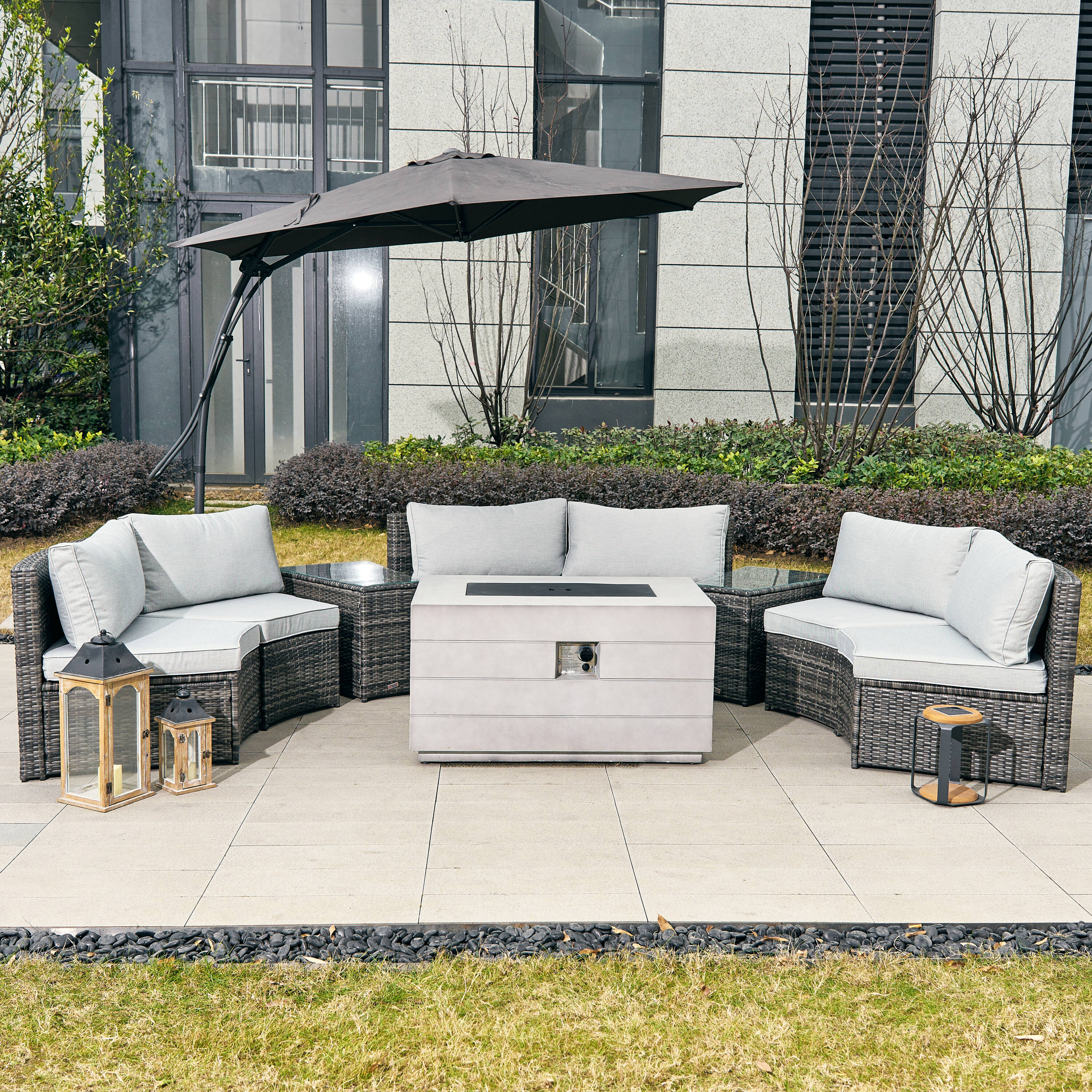 Direct Wicker DWS-1205B6S2T&2150G Patio-Conversation-Sets - View #10