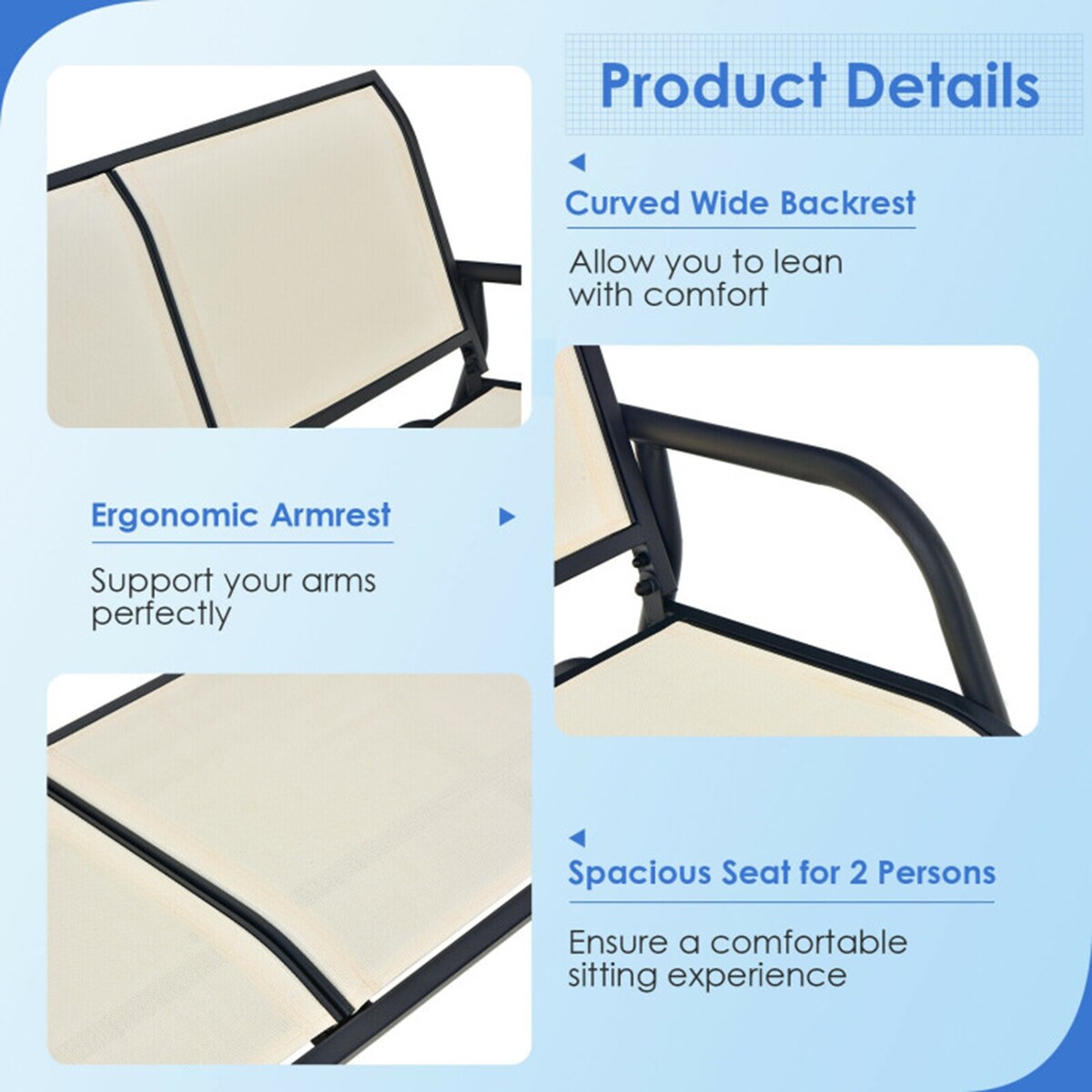 Clihome CL-SA-70489 Patio-Chairs - View #10
