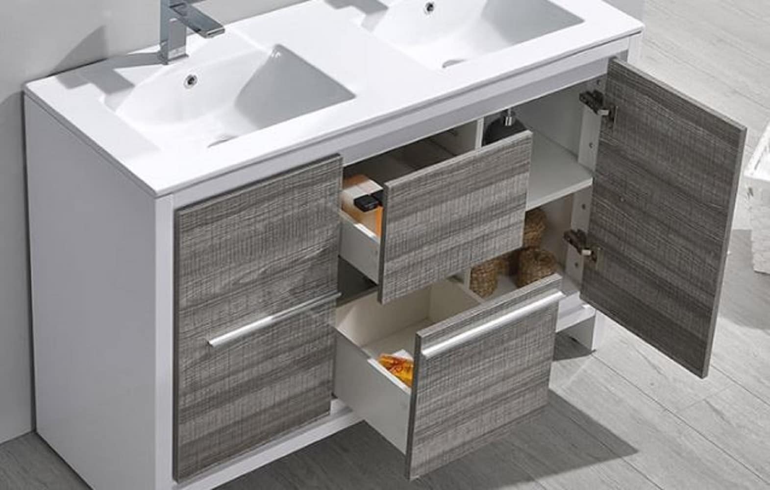 Fresca FCB8148HA-D-I Bath-Vanity-Combo - View #8