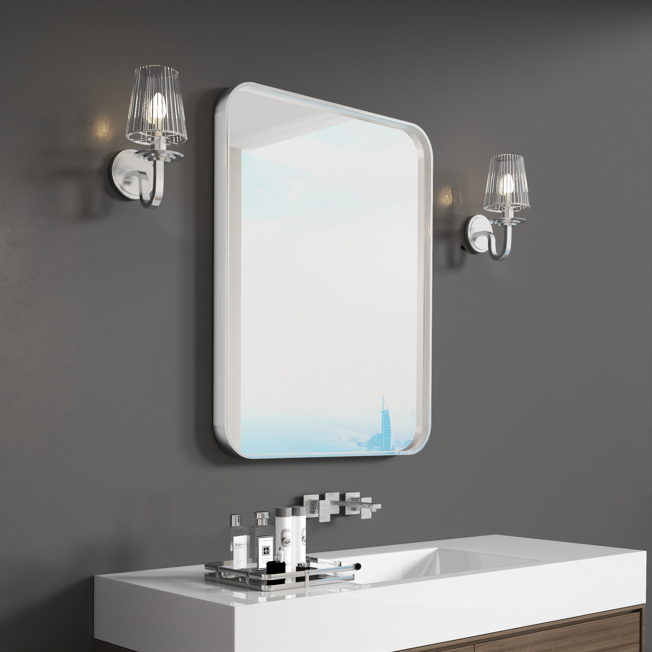 waterpar WPLO-2132 Framed-Bath-Mirrors - View #6