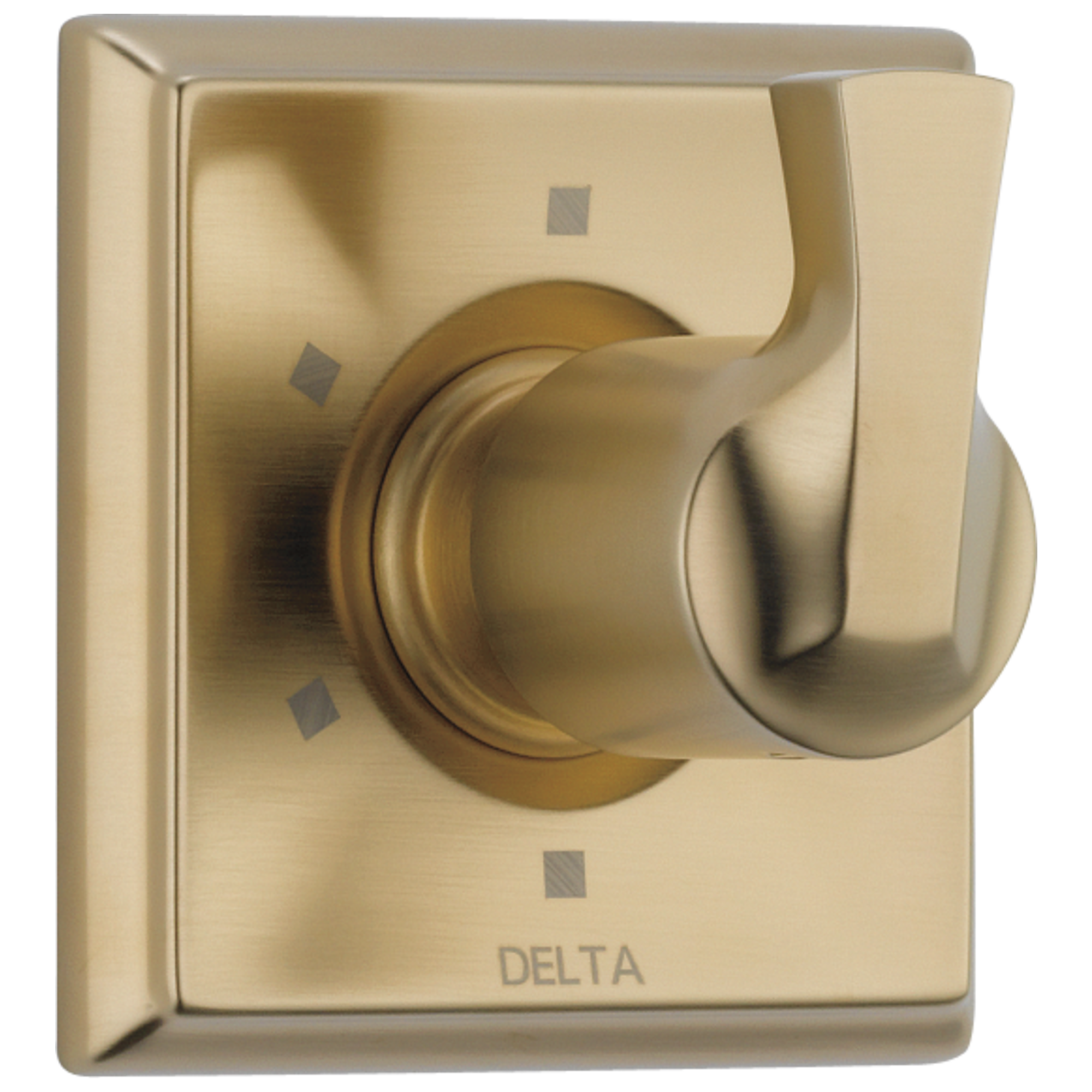 Delta T11951-CZ Dryden Champagne Bronze 2.5-Inches Universal Bathtub/Shower Diverter 0.5-Inches -ID