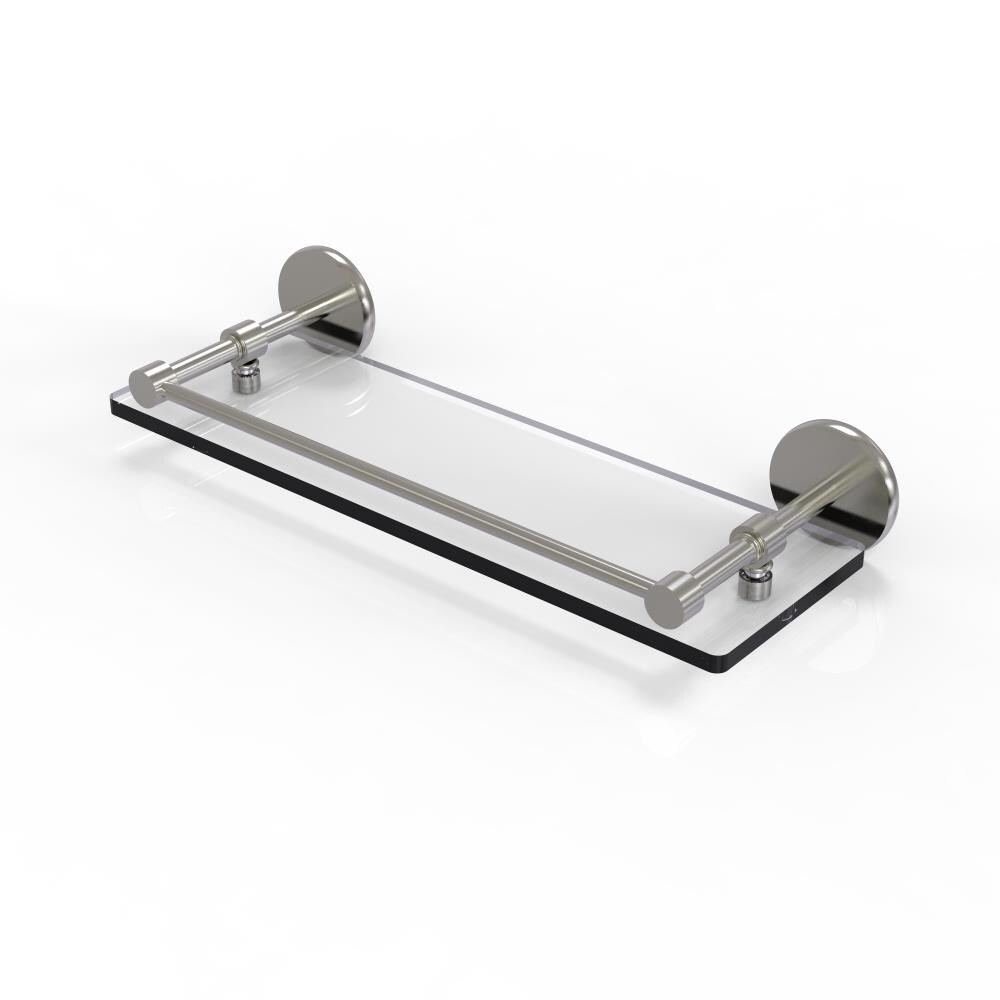 Allied Brass P1000-1/16-GAL-SN Prestige Skyline Satin Nickel Wall mount Bathroom Shelf ( 16-in x 3-in x 5-in )