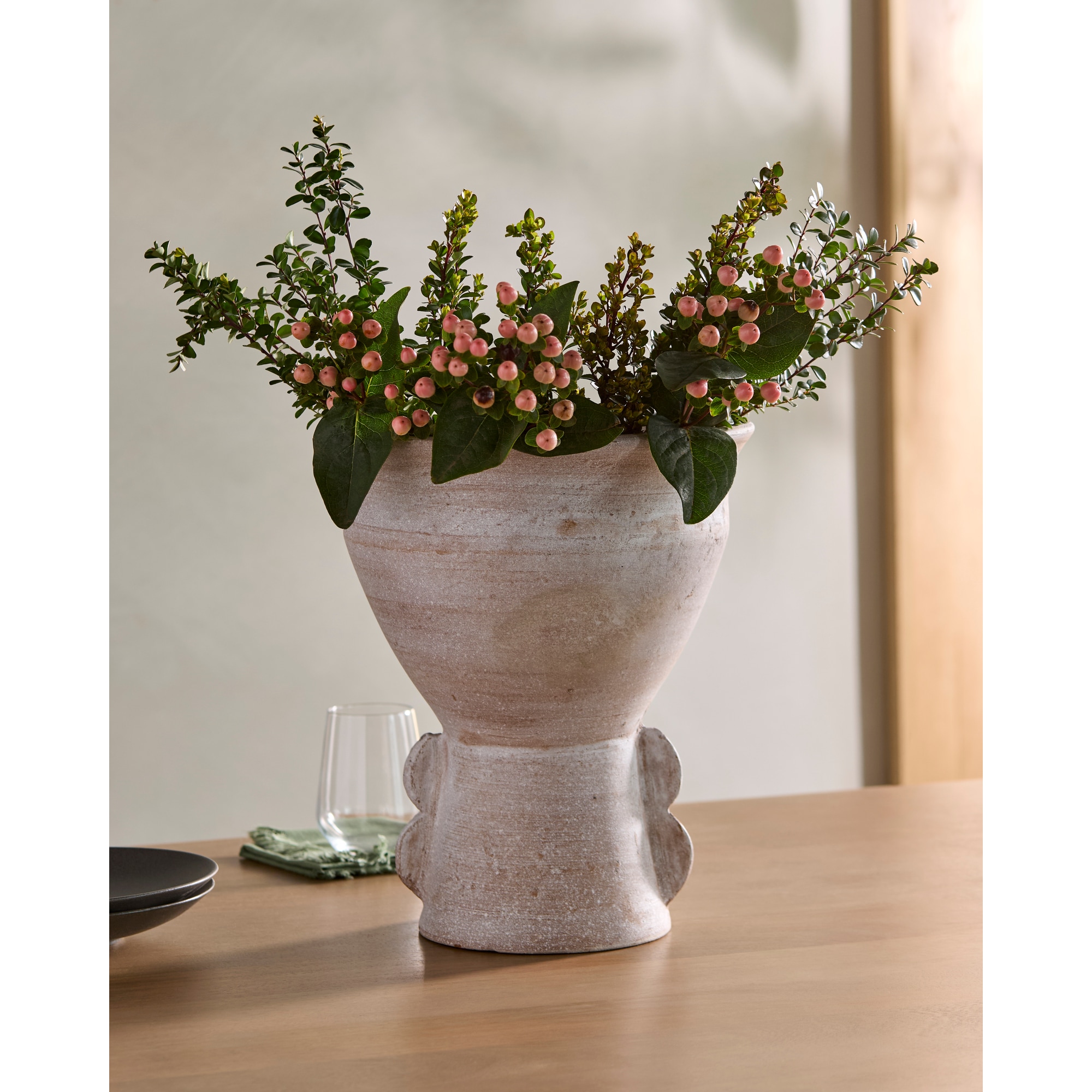 Livabliss HPR002-141111 Gray Stone Modern Vase