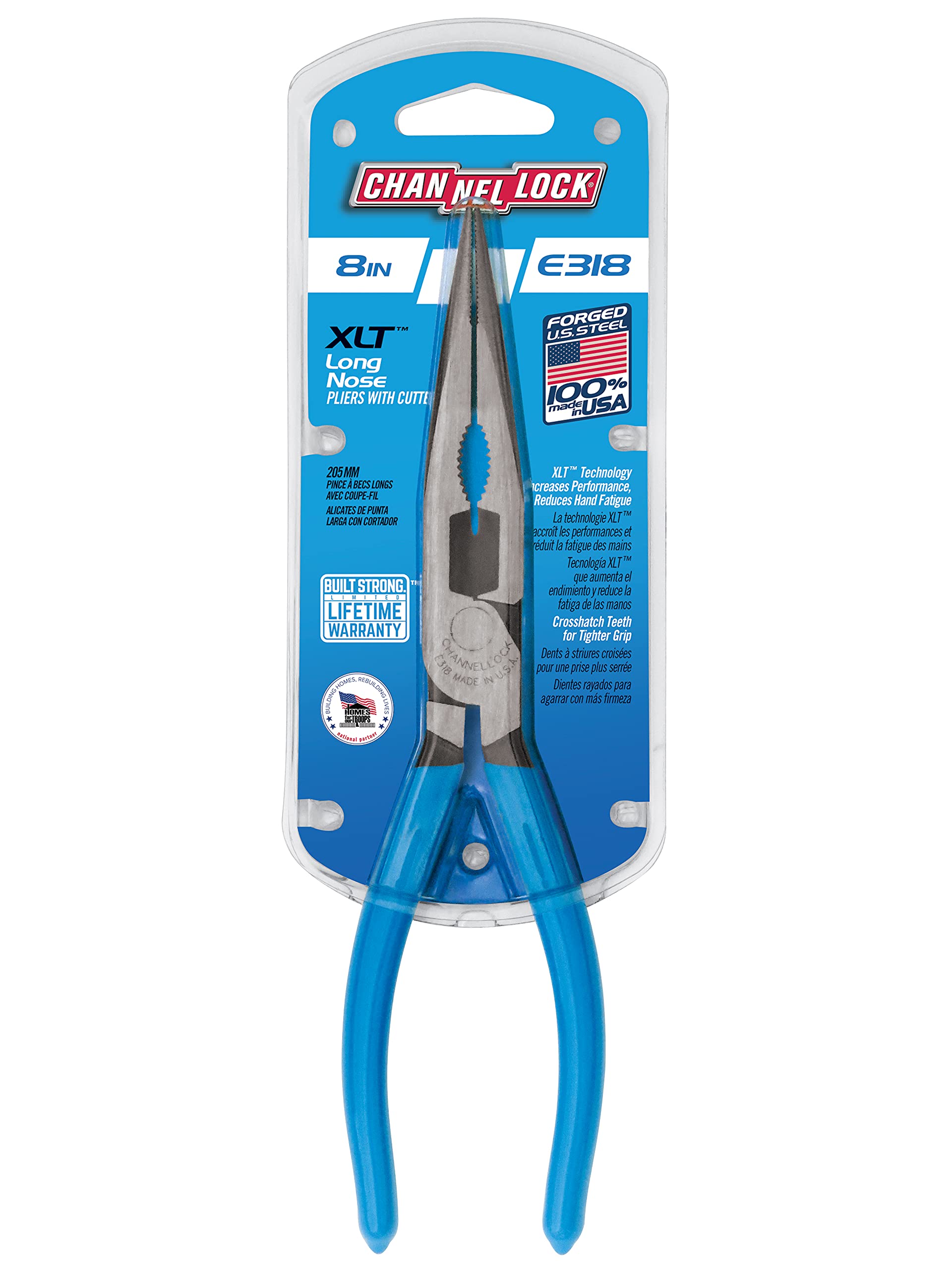 CHANNELLOCK E318 pliers - View #2