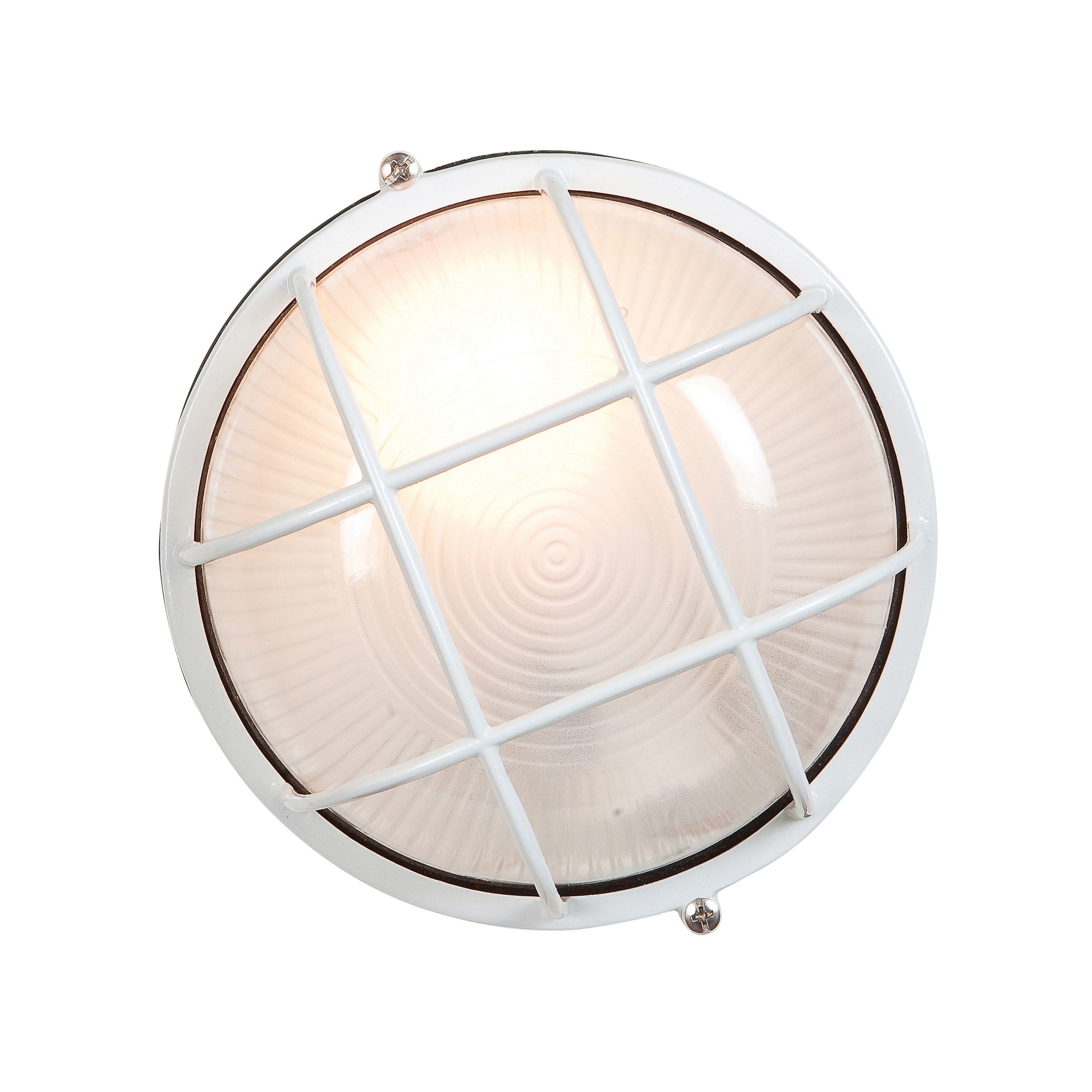 Access Lighting 20294-WH/FST Nauticus 7-in W 1 -Light White Wall Sconce