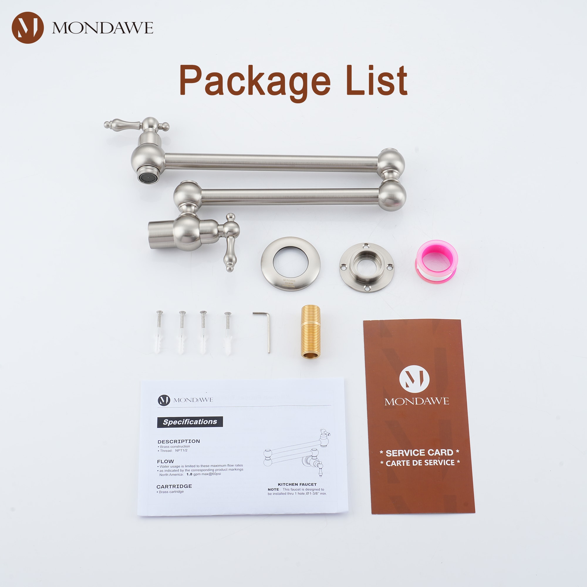 Mondawe OR-1512BN-DG Kitchen-Faucets - View #9