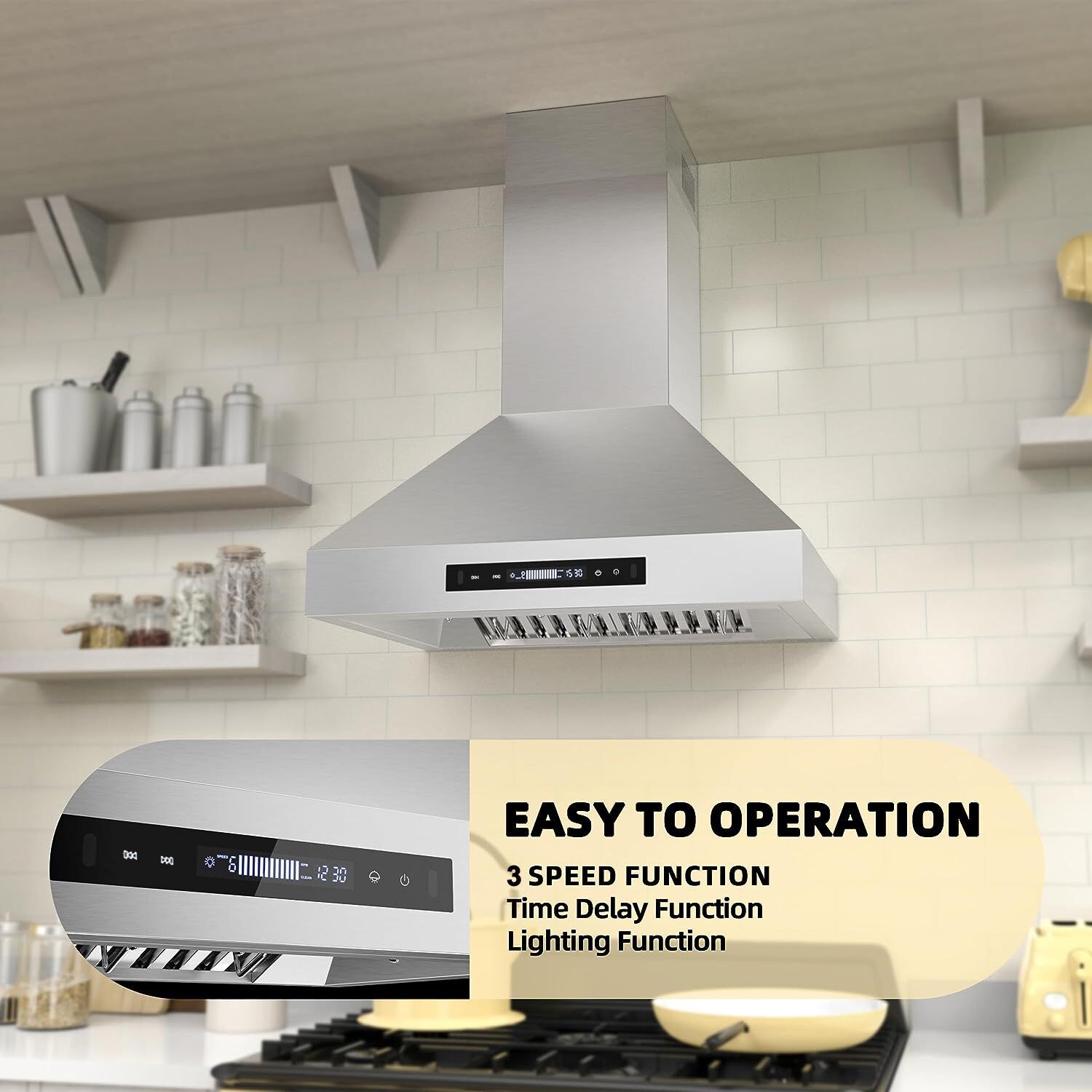 CESICIA RBI-94 Wall-Mounted-Range-Hoods - View #7