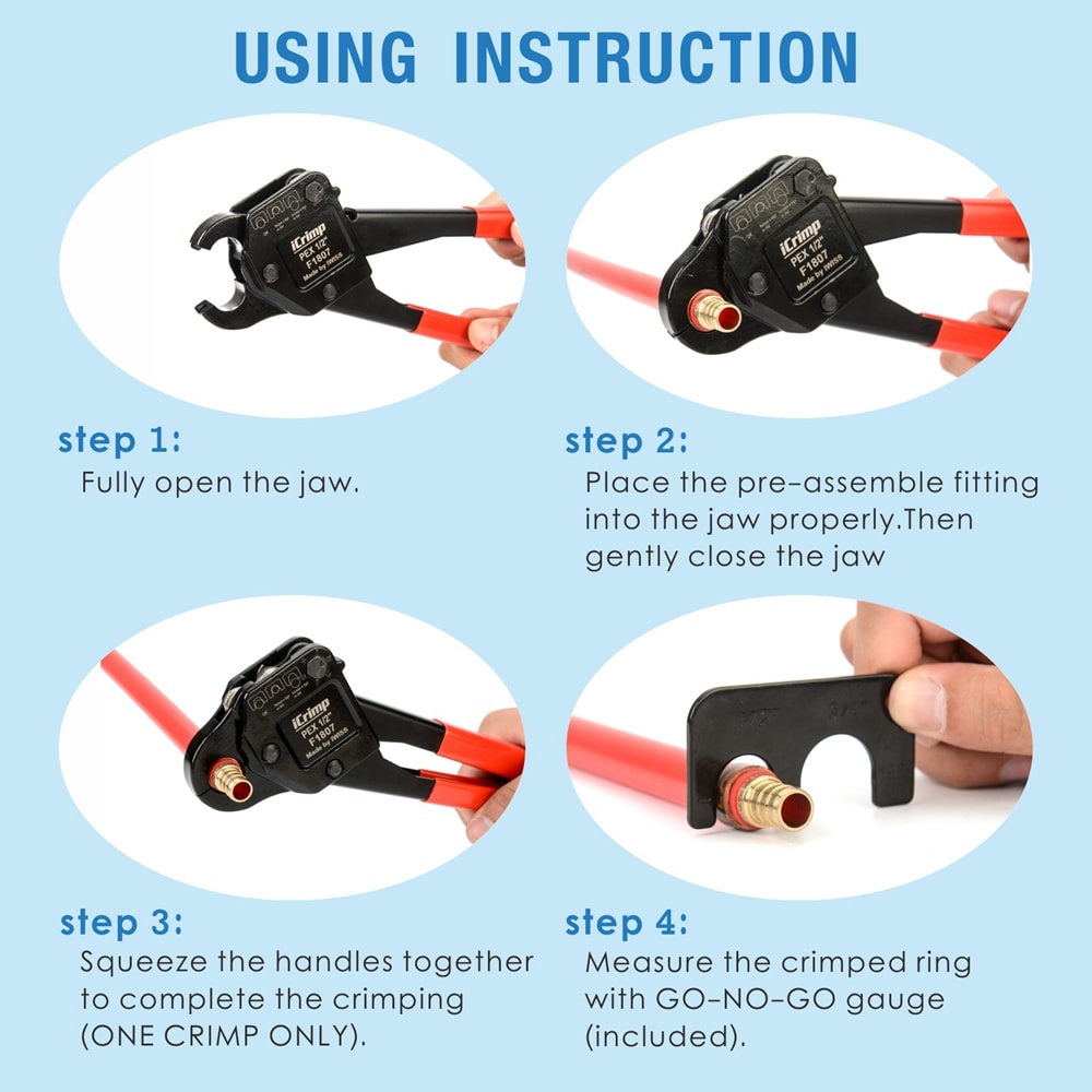 IWISS IWS-1807CN Pex-Crimp-Fittings - View #6