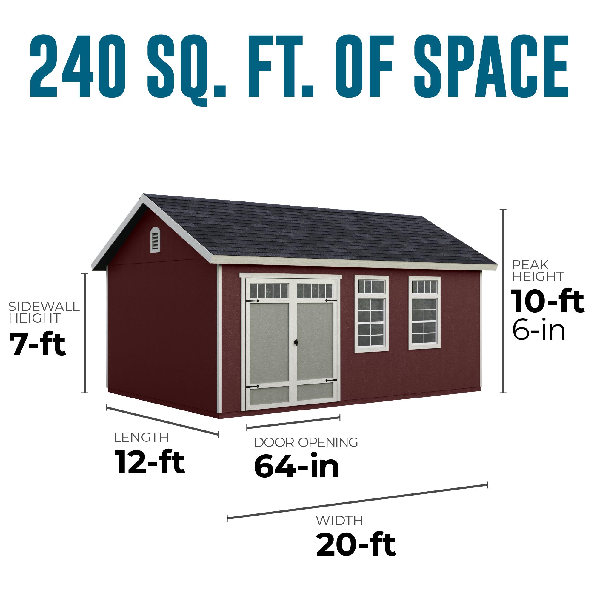 Heartland 19738-3 Wood-Storage-Buildings - View #3