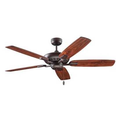 Troposair Saturn 52 In Oil Rubbed Bronze Indoor Downrod Or Flush Mount Ceiling Fan 5 Blade The Fans Department At Com - Home Decorators Collection Ceiling Fan Altura Light Kit