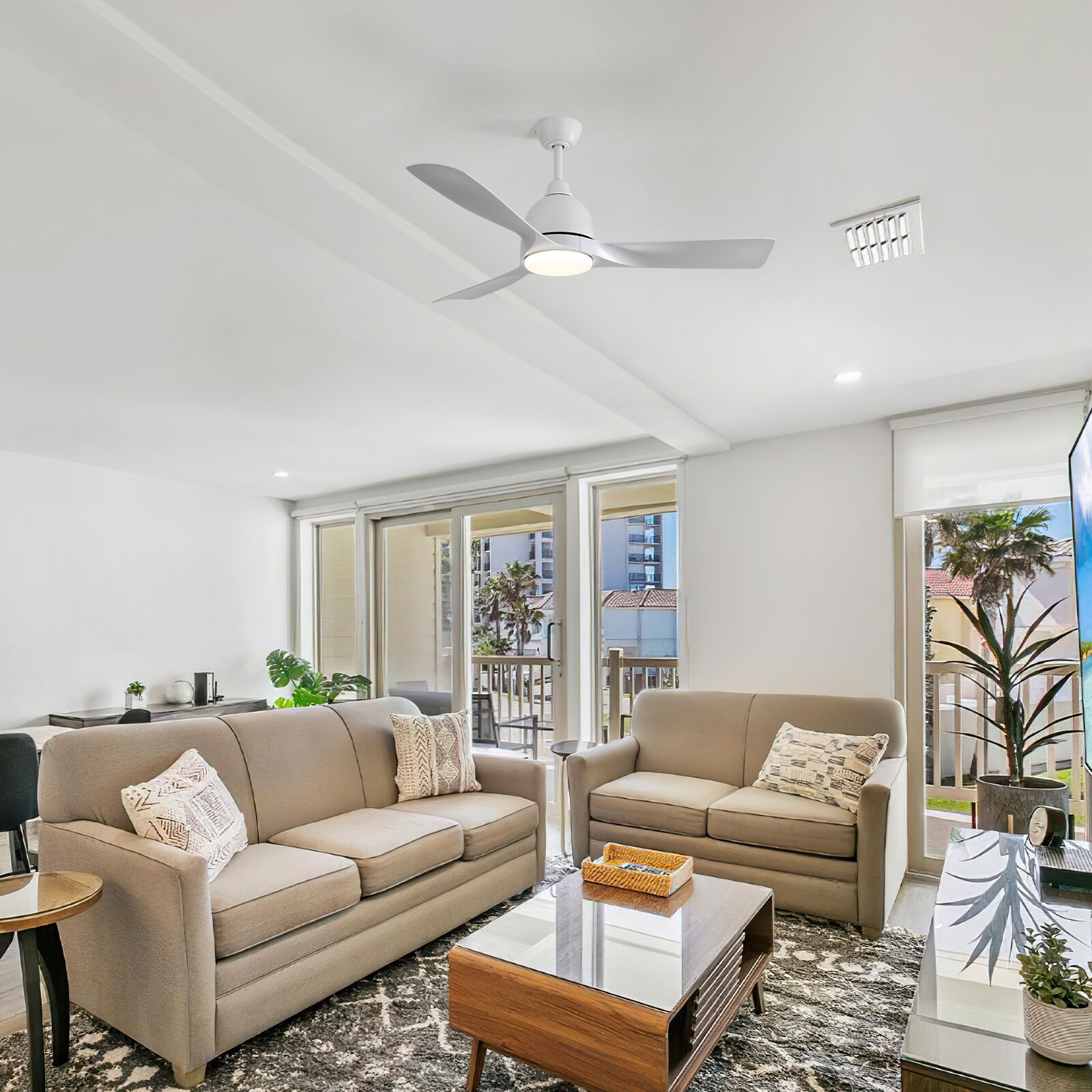 Sofucor L-54K002SMTY-WHWHABS Ceiling-Fans - View #2