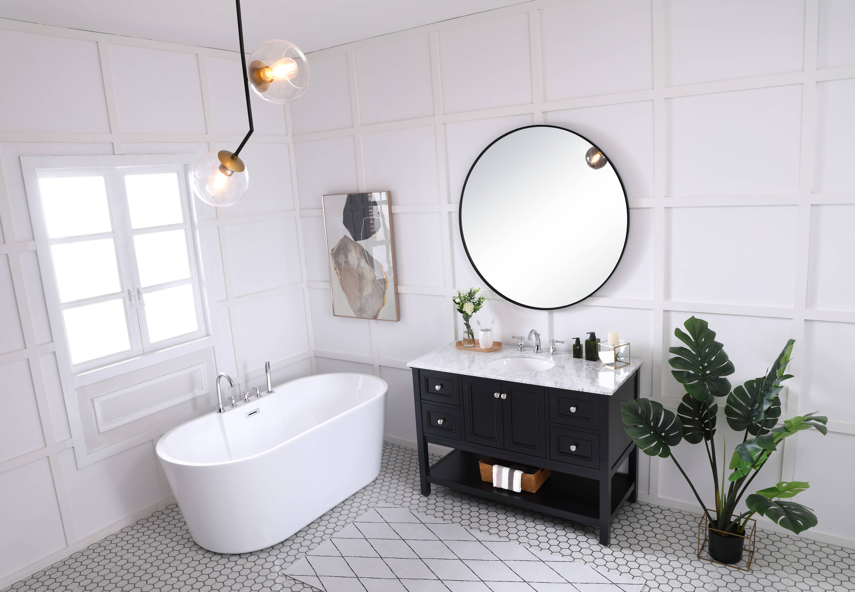 Elegant Decor HF81144BK Bath-Vanity-Combo - View #11