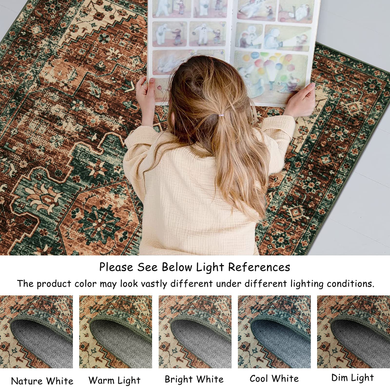 Lahome AR-DNE-007-R1 rugs - View #6