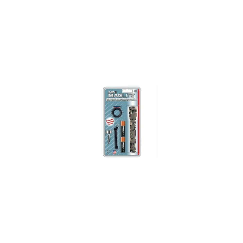 Maglite MTG5415  M2A02C AA Mini mag Camo Flashlight- Combo Pack