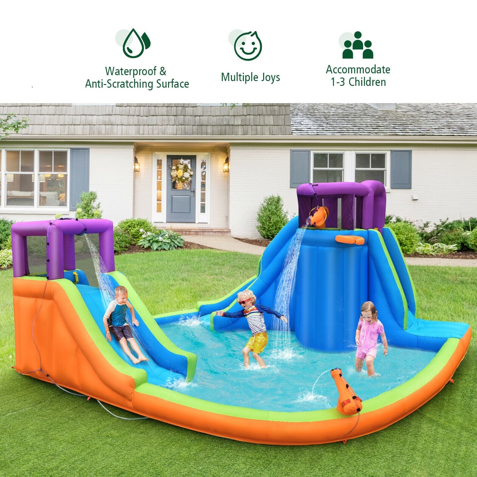 Slickblue D-CO-26907PO Bounce-Houses - View #5