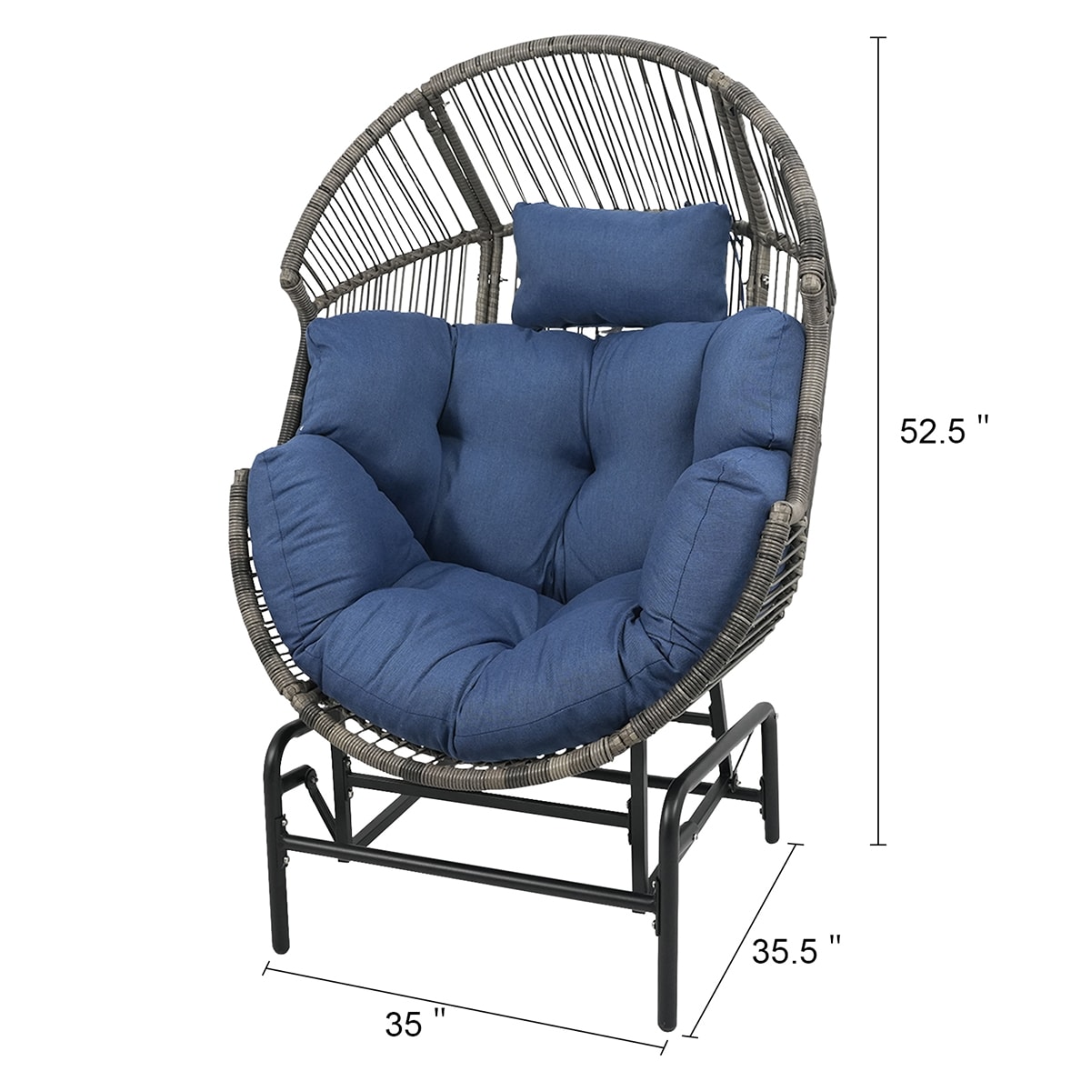 Rilyson FSNNG81G-1 Patio-Chairs - View #2