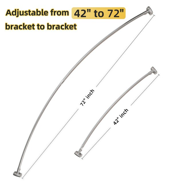 Numhew NHSEAN7867 Shower-Rods - View #4