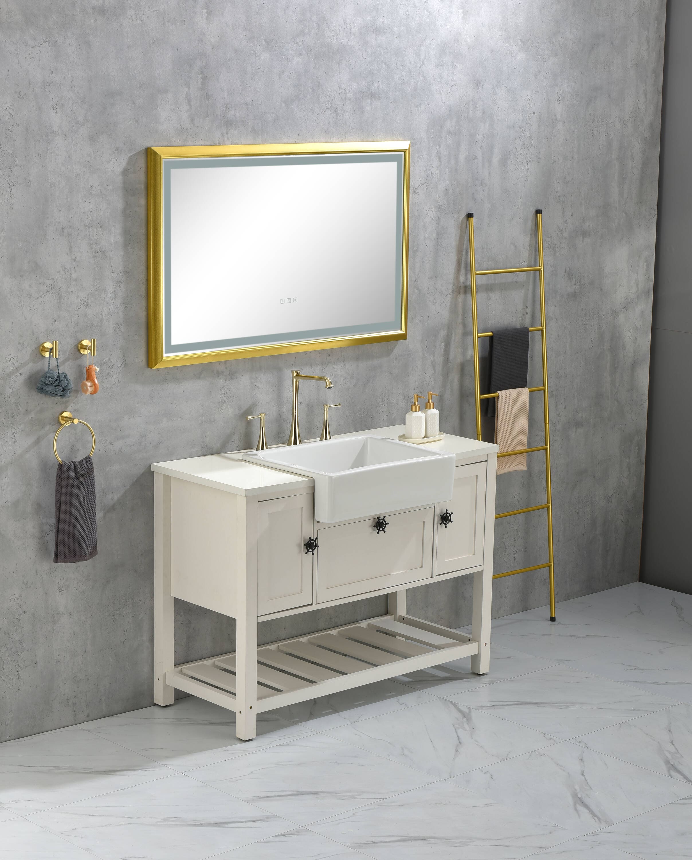Vacolite KP-942-BG Framed-Bath-Mirrors - View #9