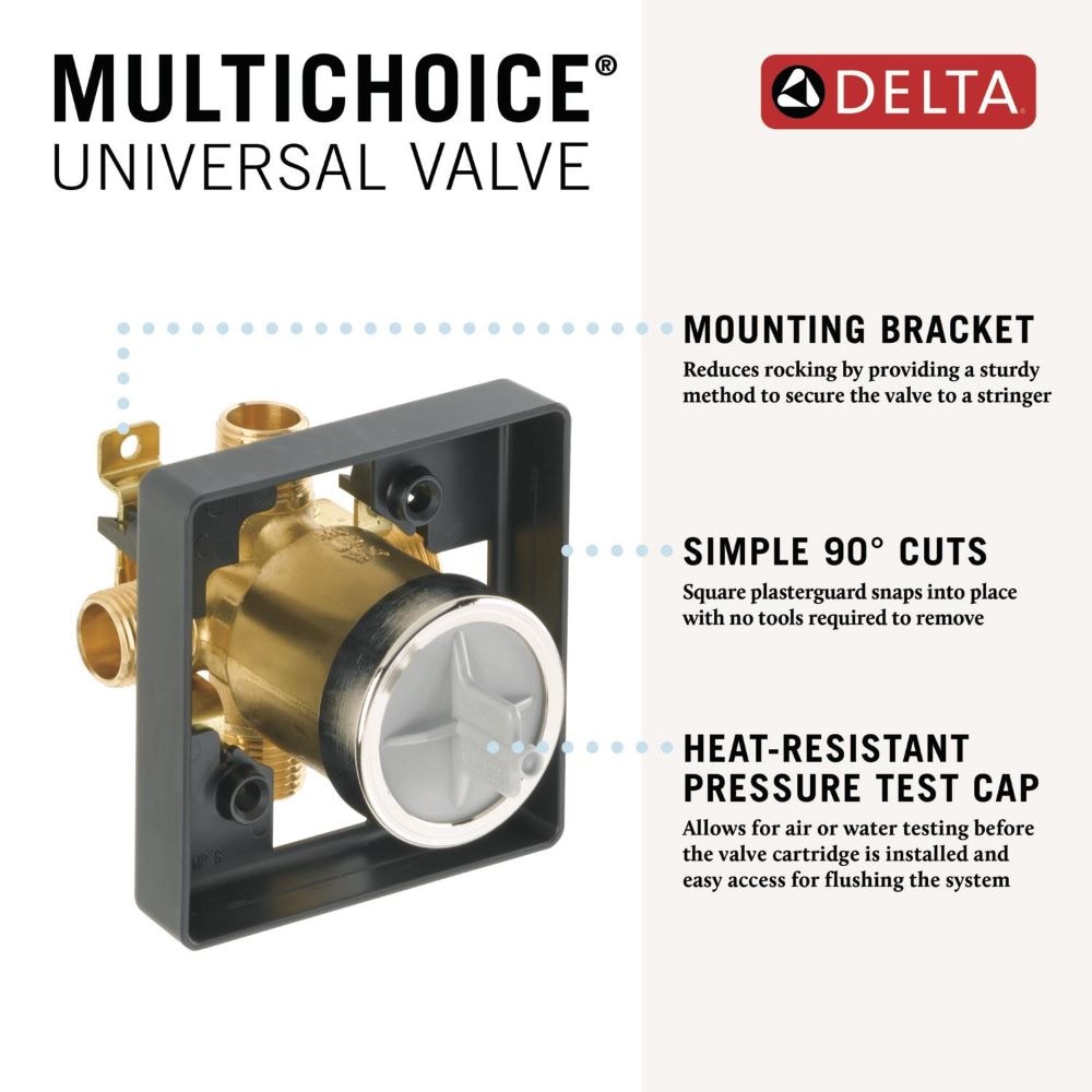 Delta R10000-PFS-PX Shower-Valves - View #2