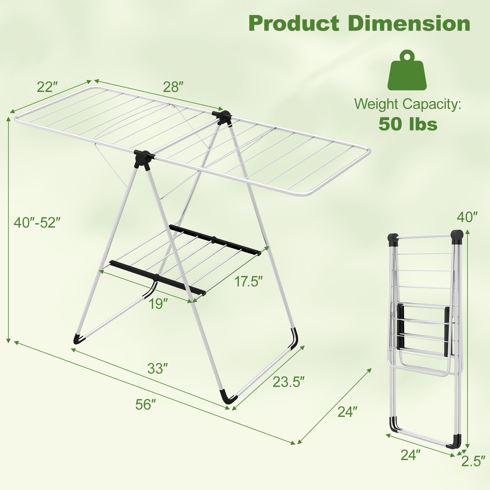 Slickblue D-CO-65201ZJ Organizers-Drying-Racks - View #3