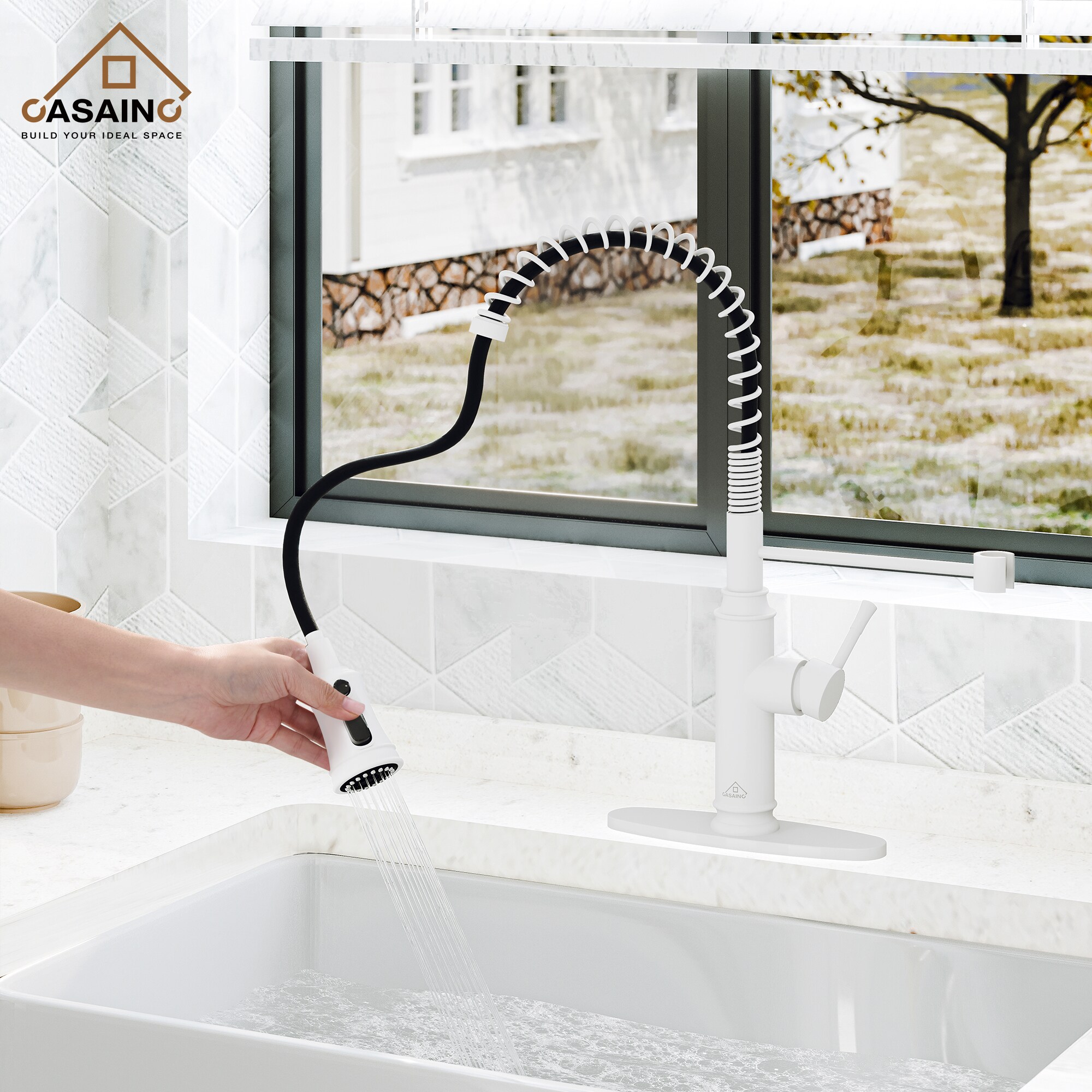 CASAINC CA-W3052-MW Kitchen-Faucets - View #10