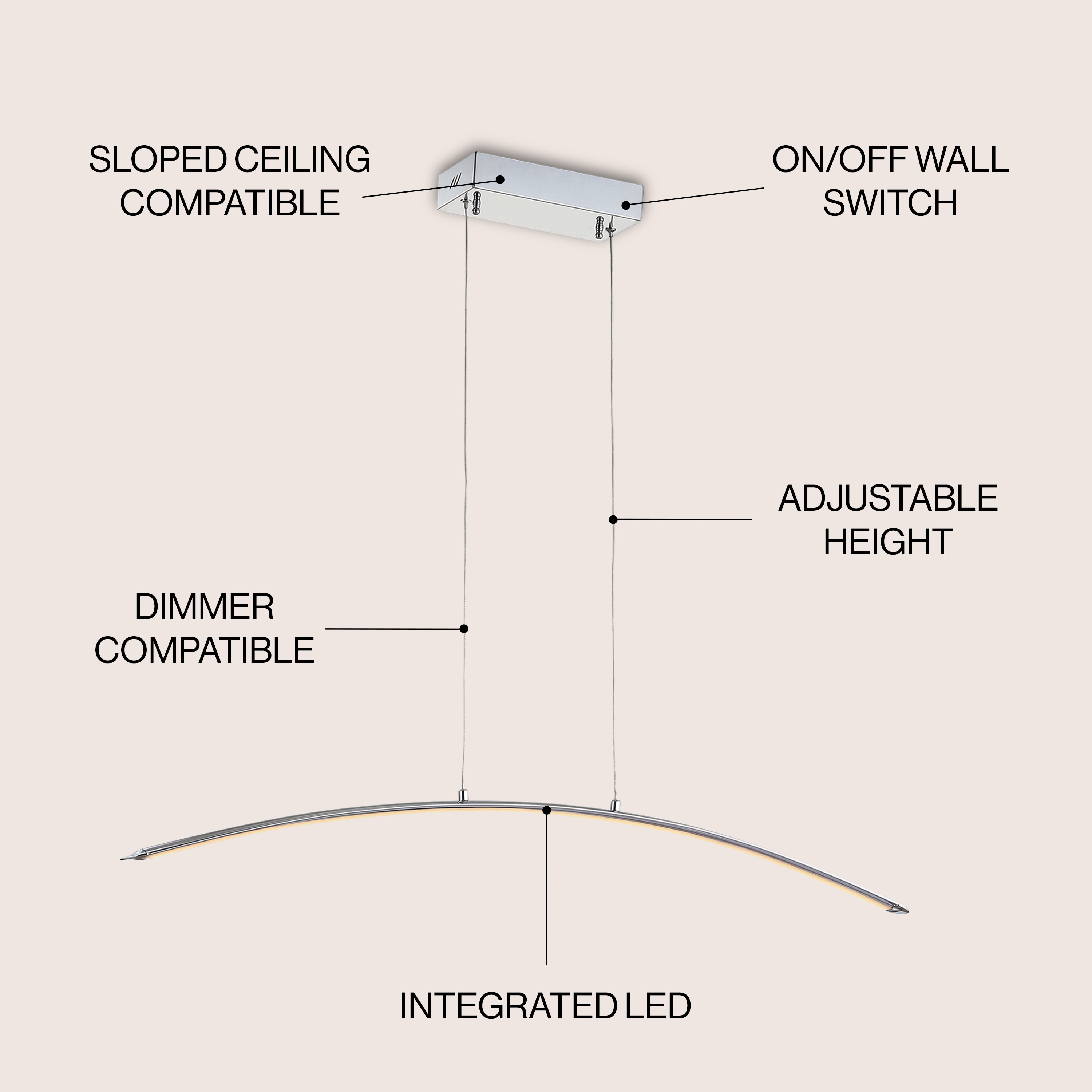 JONATHAN  Y JYL7012A Pendant-Lights - View #2