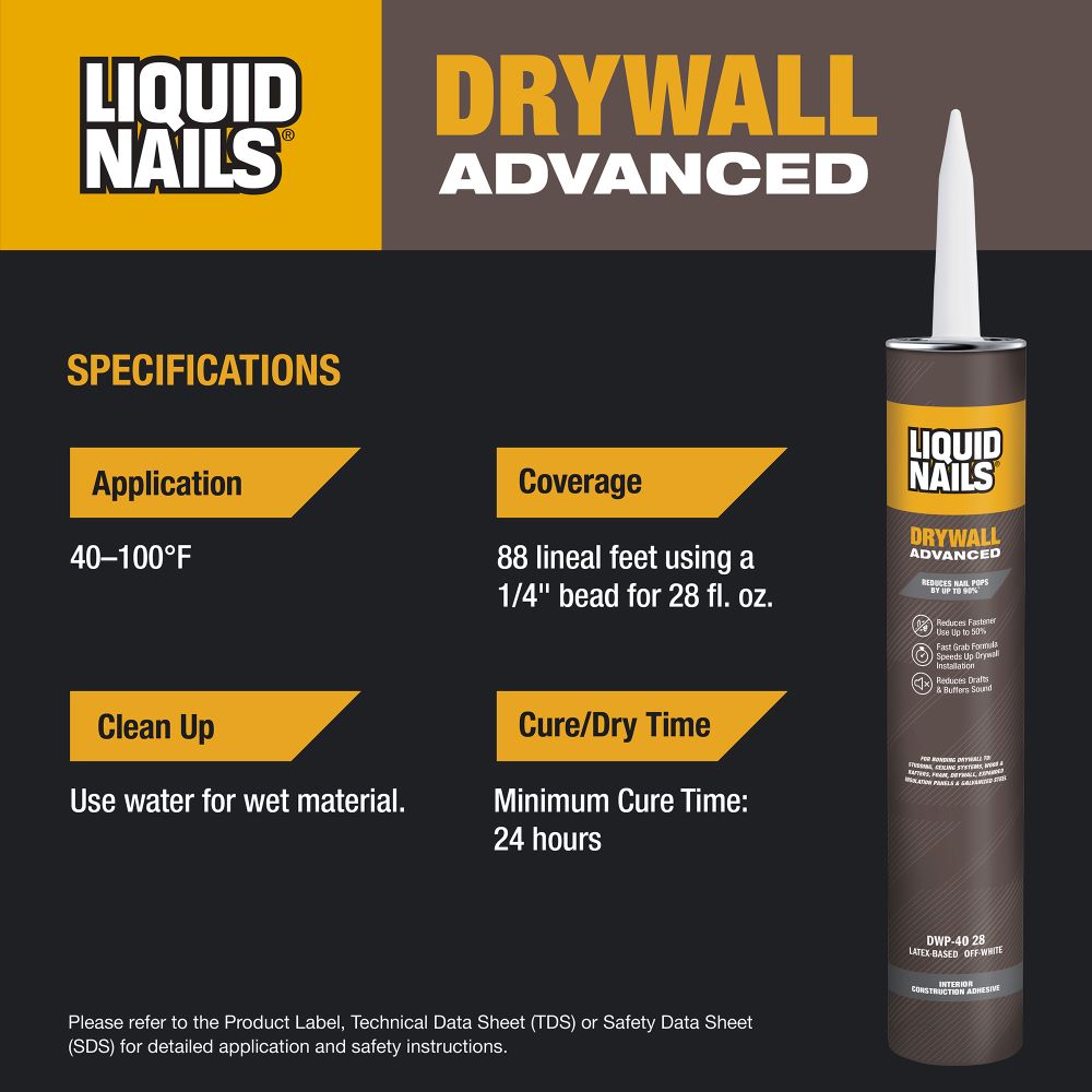 LIQUID NAILS DWP-40 Construction-Adhesive - View #4