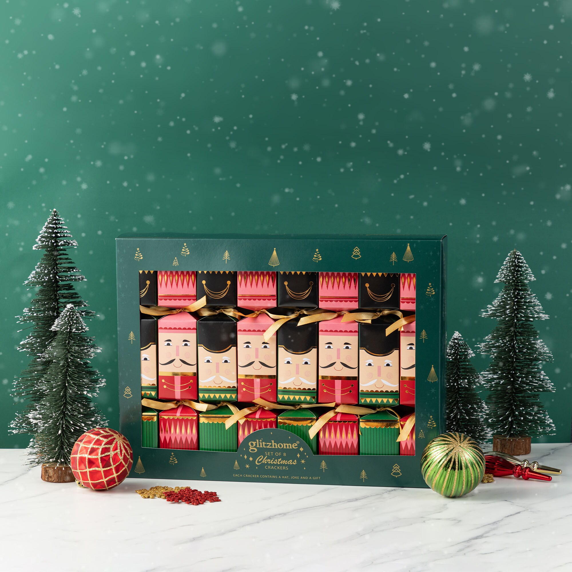 Glitzhome 2039900011 Table-Christmas-Decorations - View #7