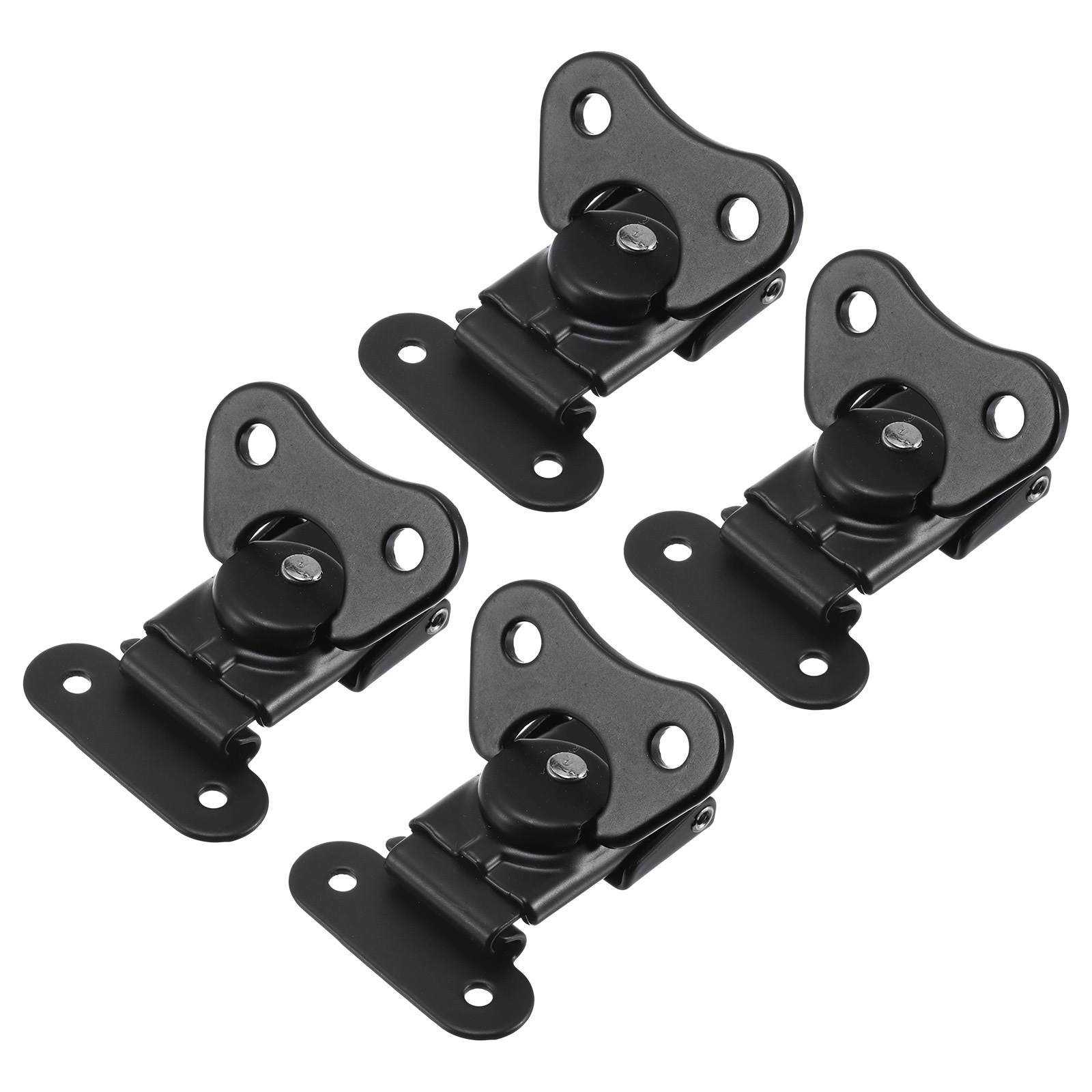 Unique Bargains Butterfly Twist Latch 4pcs 1.9Inch x 1.5Inch Iron