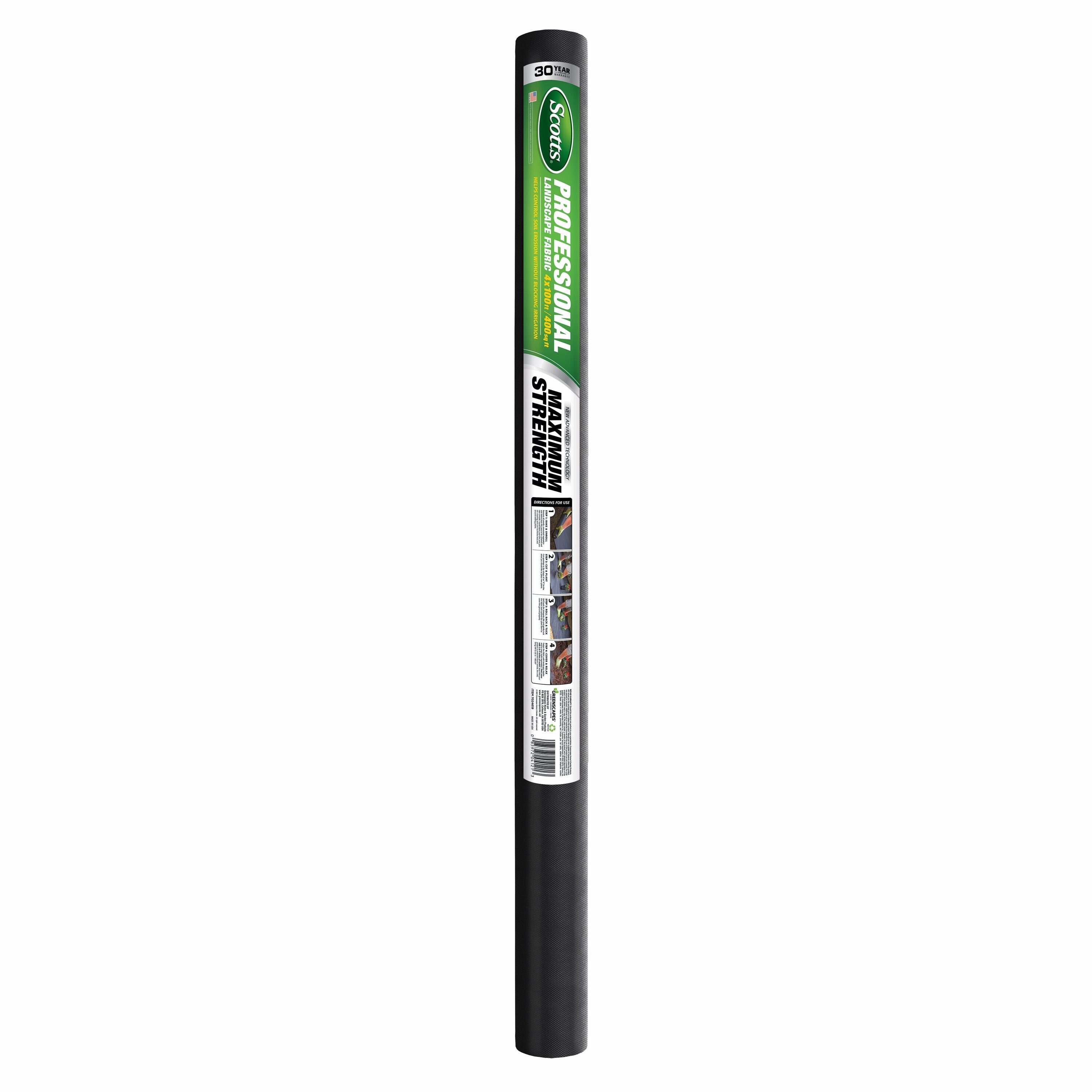 Scotts 100-ft x 4-ft Premium Weed barrier Landscape Fabric