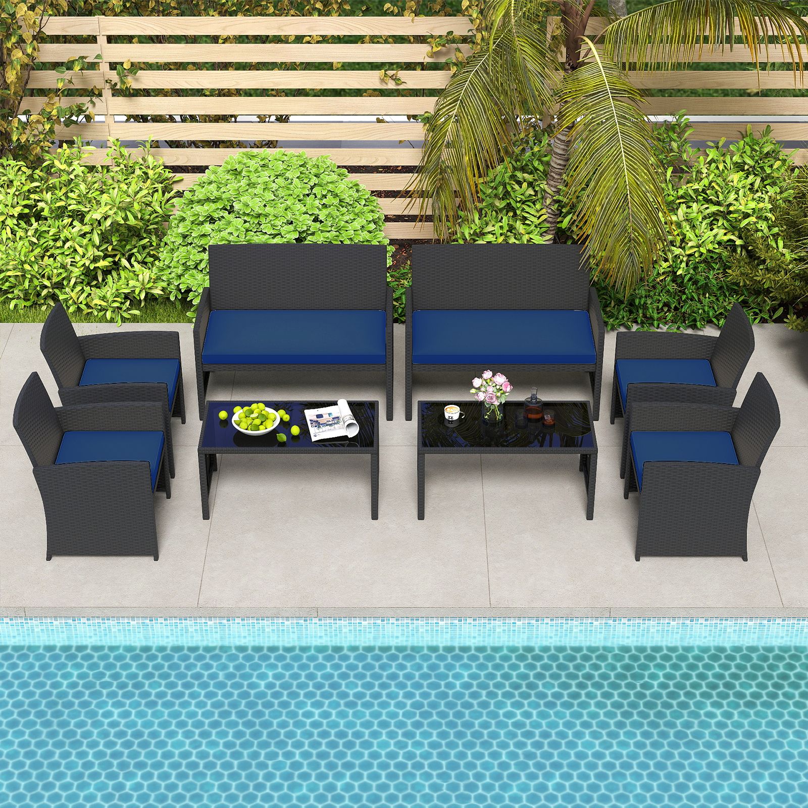 Slickblue D-CO-YN04747WH Patio-Conversation-Sets - View #4