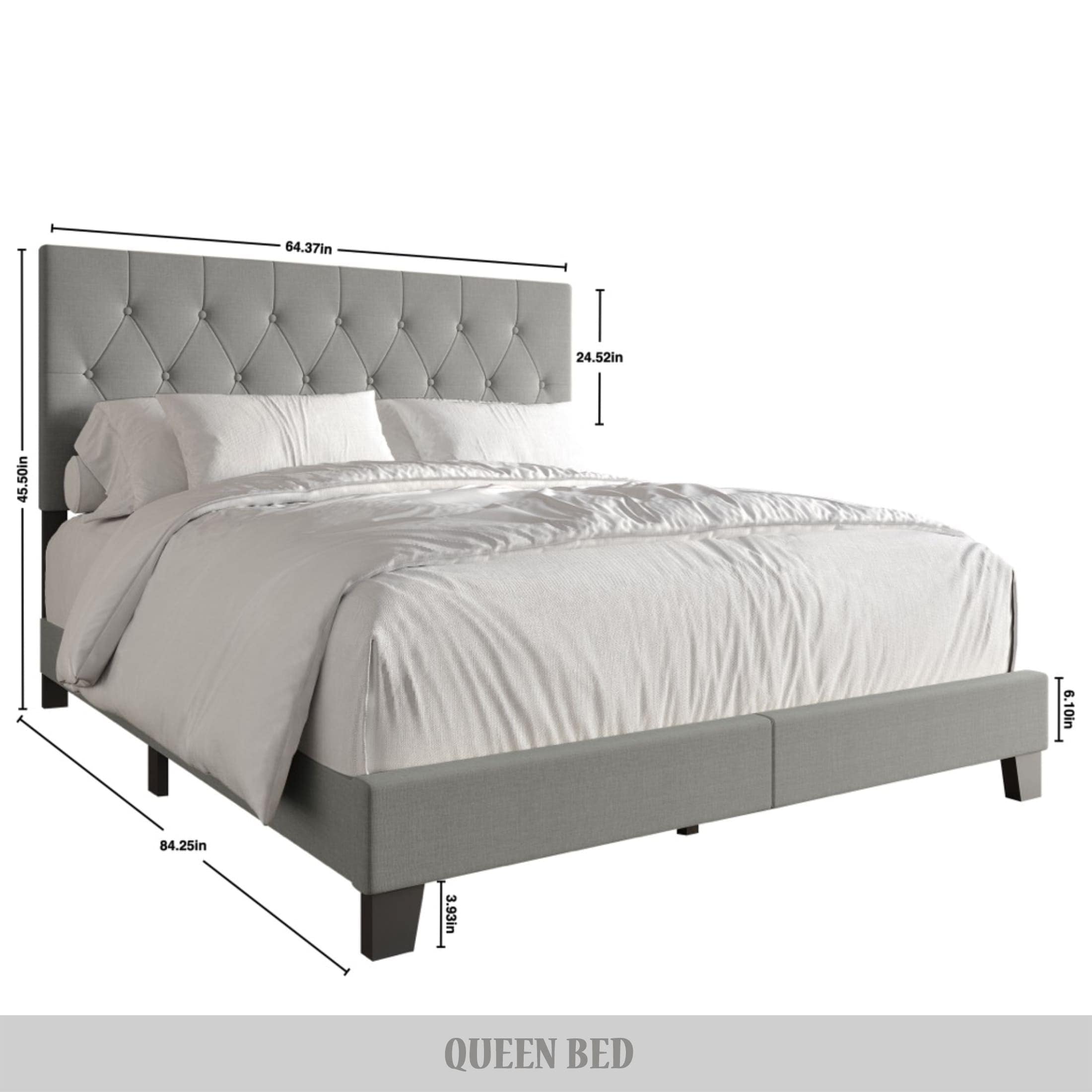 CasePiece C8449QUB-LGY-LN beds - View #5